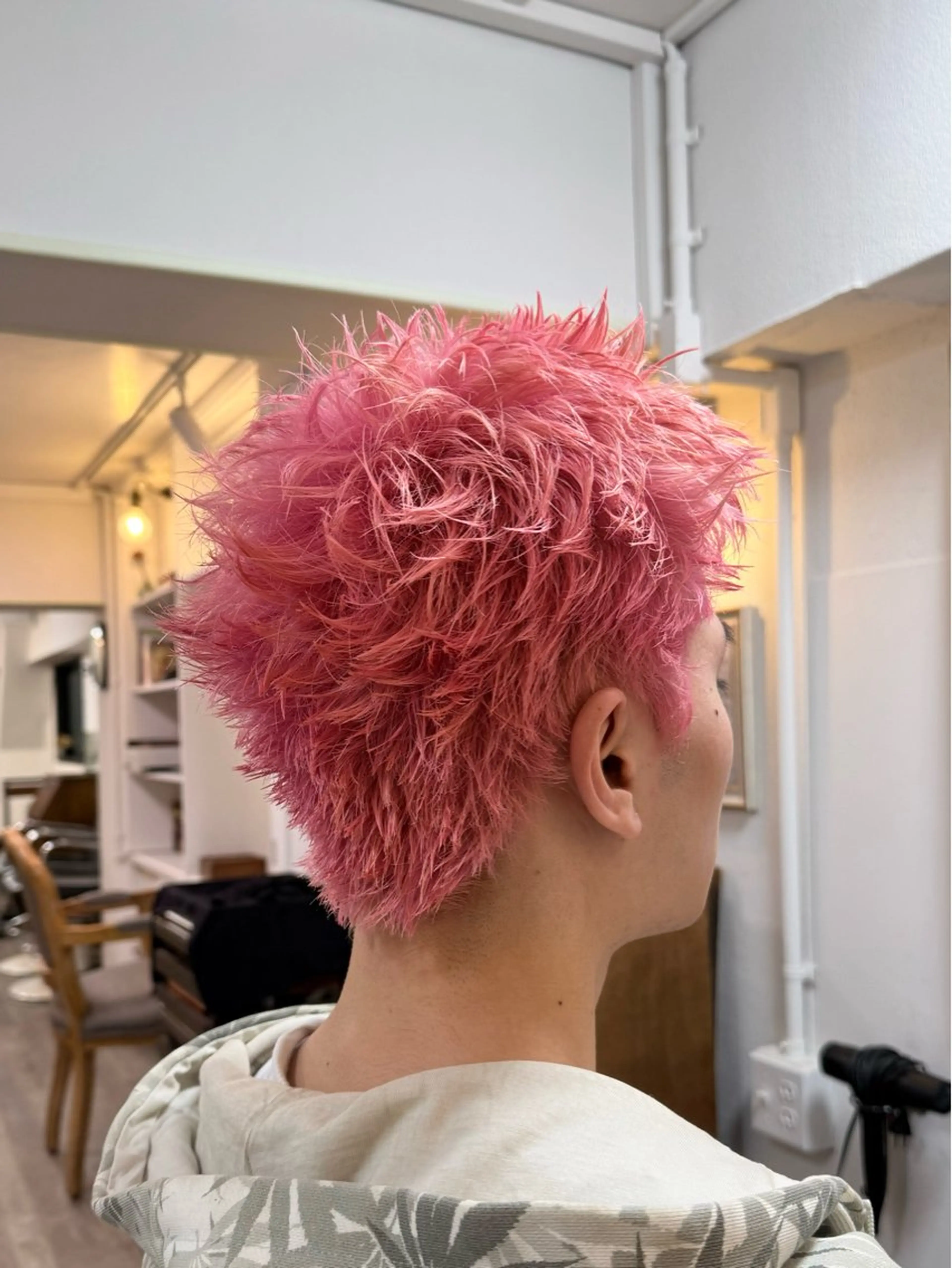 ショート カラー メンズ メンズ/スパイキー ショート/isseyのヘアスタイル