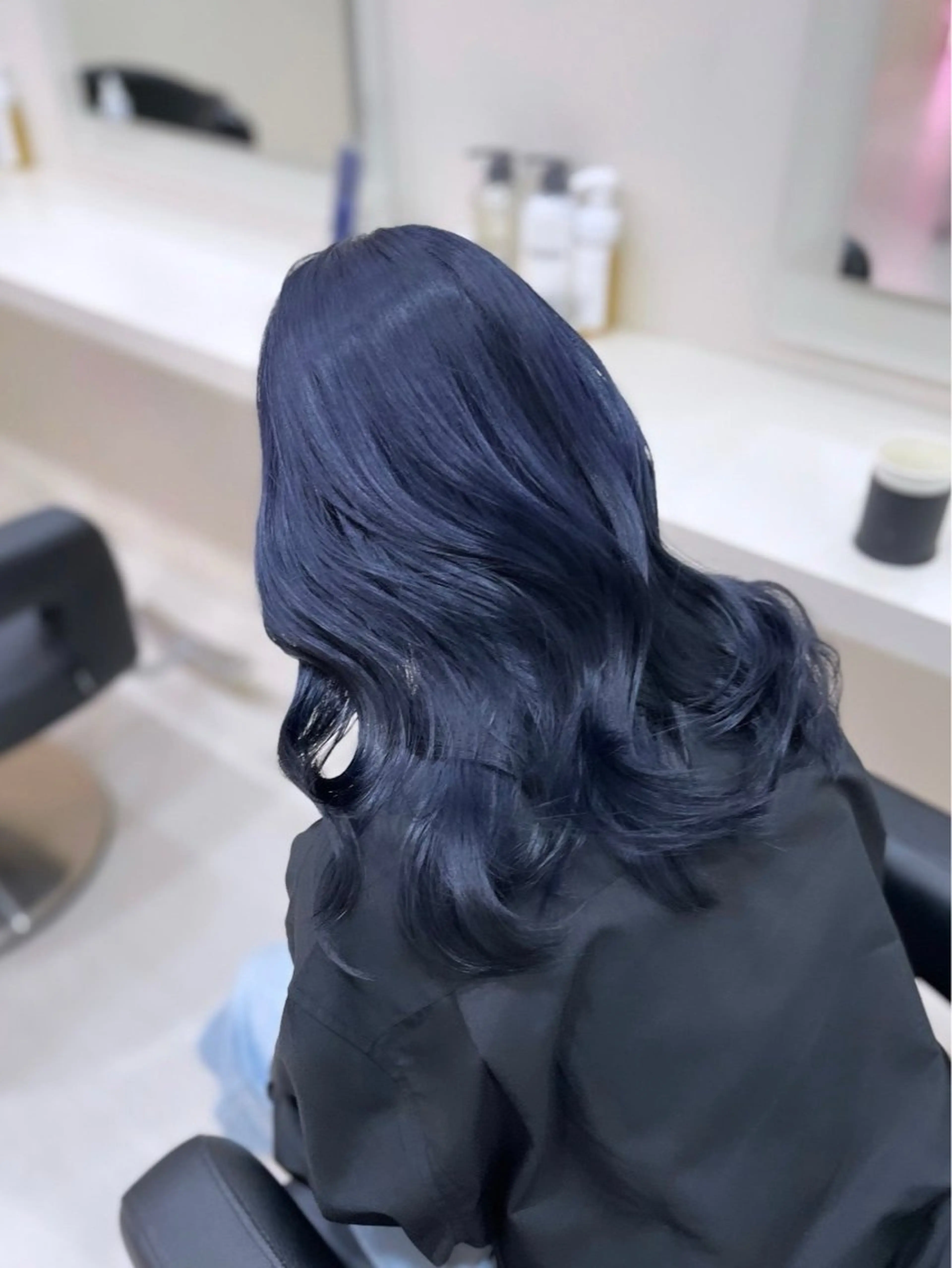 セミロング カラー 🇰🇷韓国hair 🇰🇷wakaのヘアスタイル