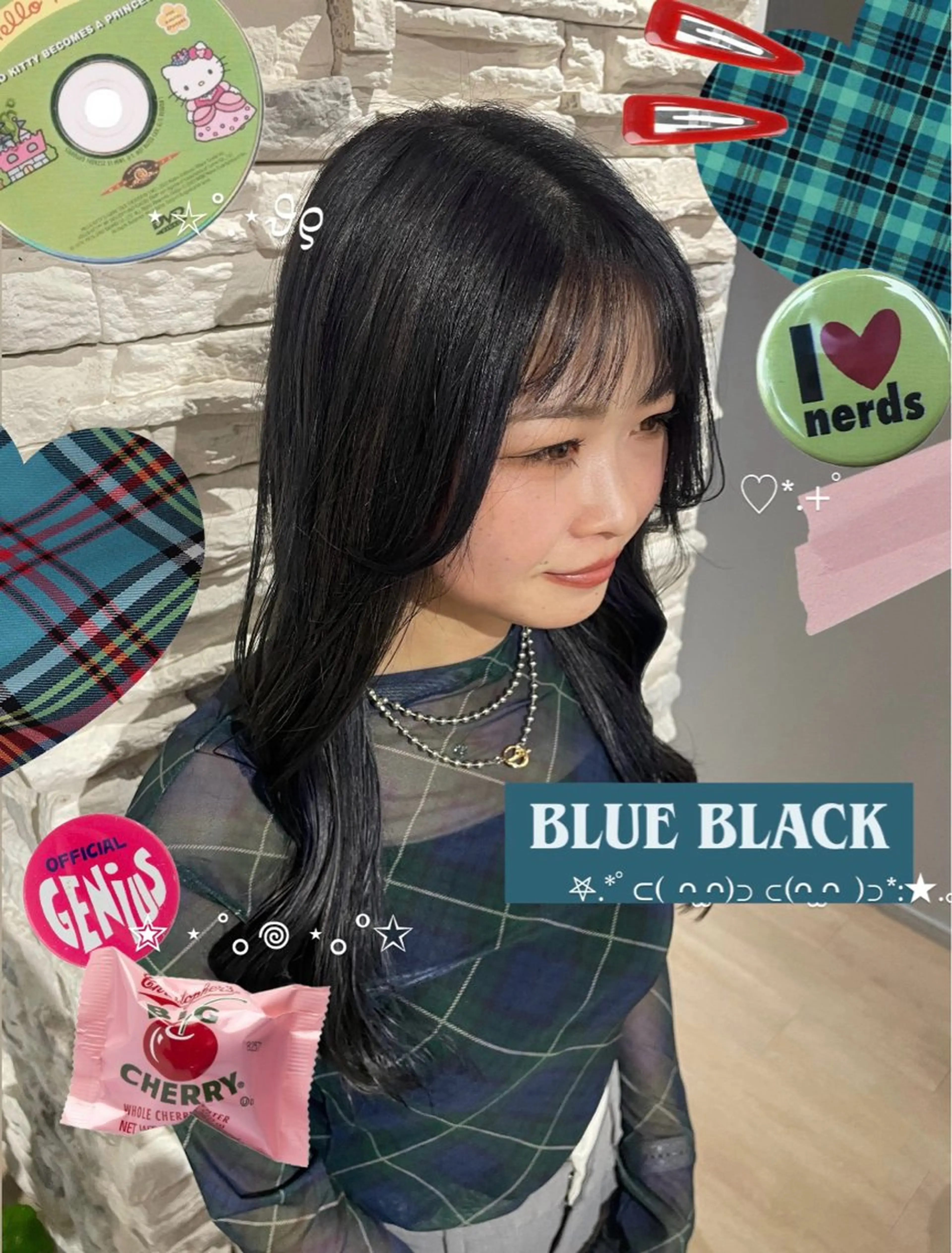 セミロング カラー トリートメント カット ヘアカラー トリートメント 𝐚𝐨𝐢/カット /パーマモデルのヘアスタイル