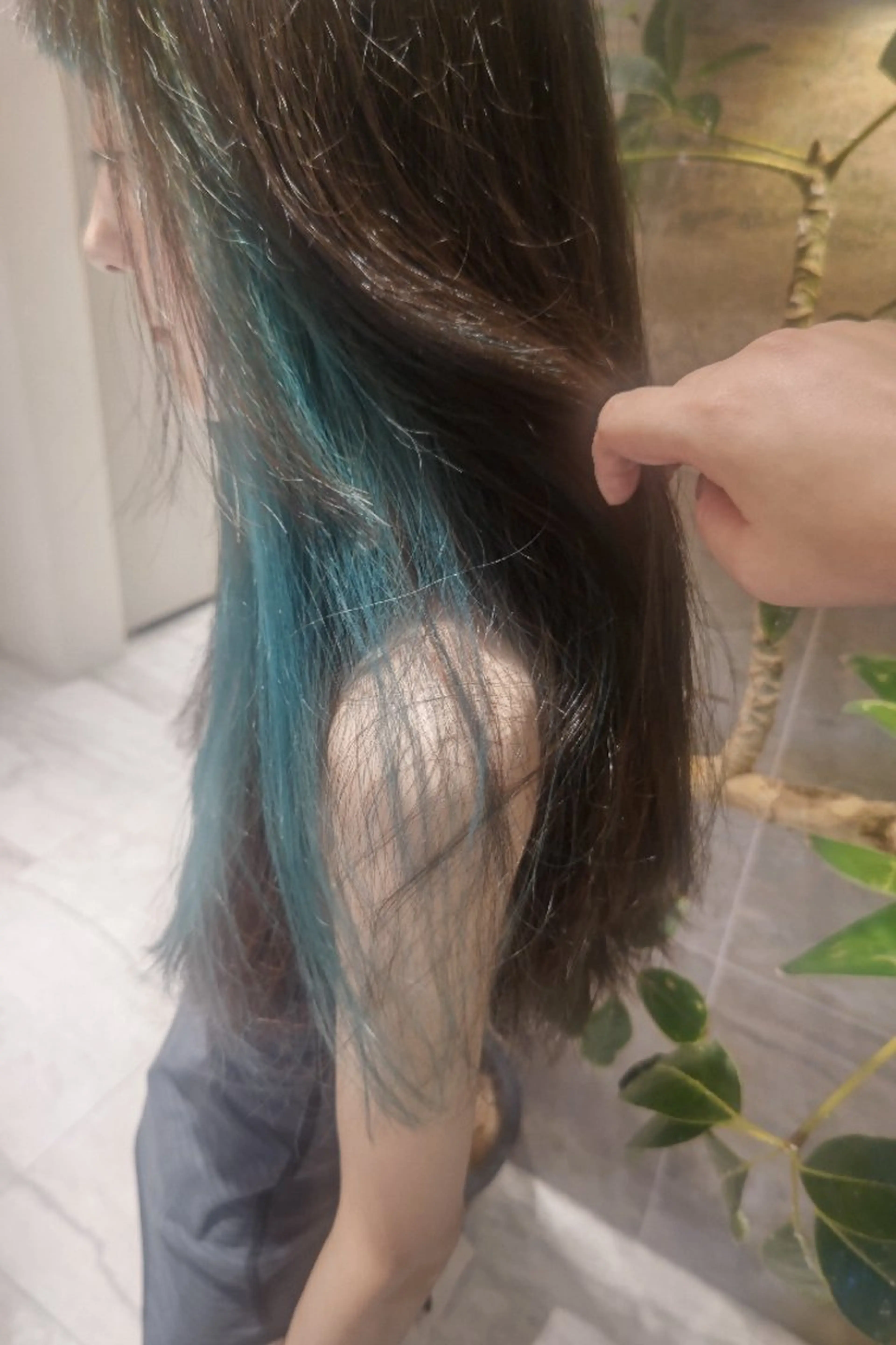 ロング カラー インナーカラー カット ヘアカラー トリートメント hairsalon M.techo所属・MANA .A🎀のヘアスタイル