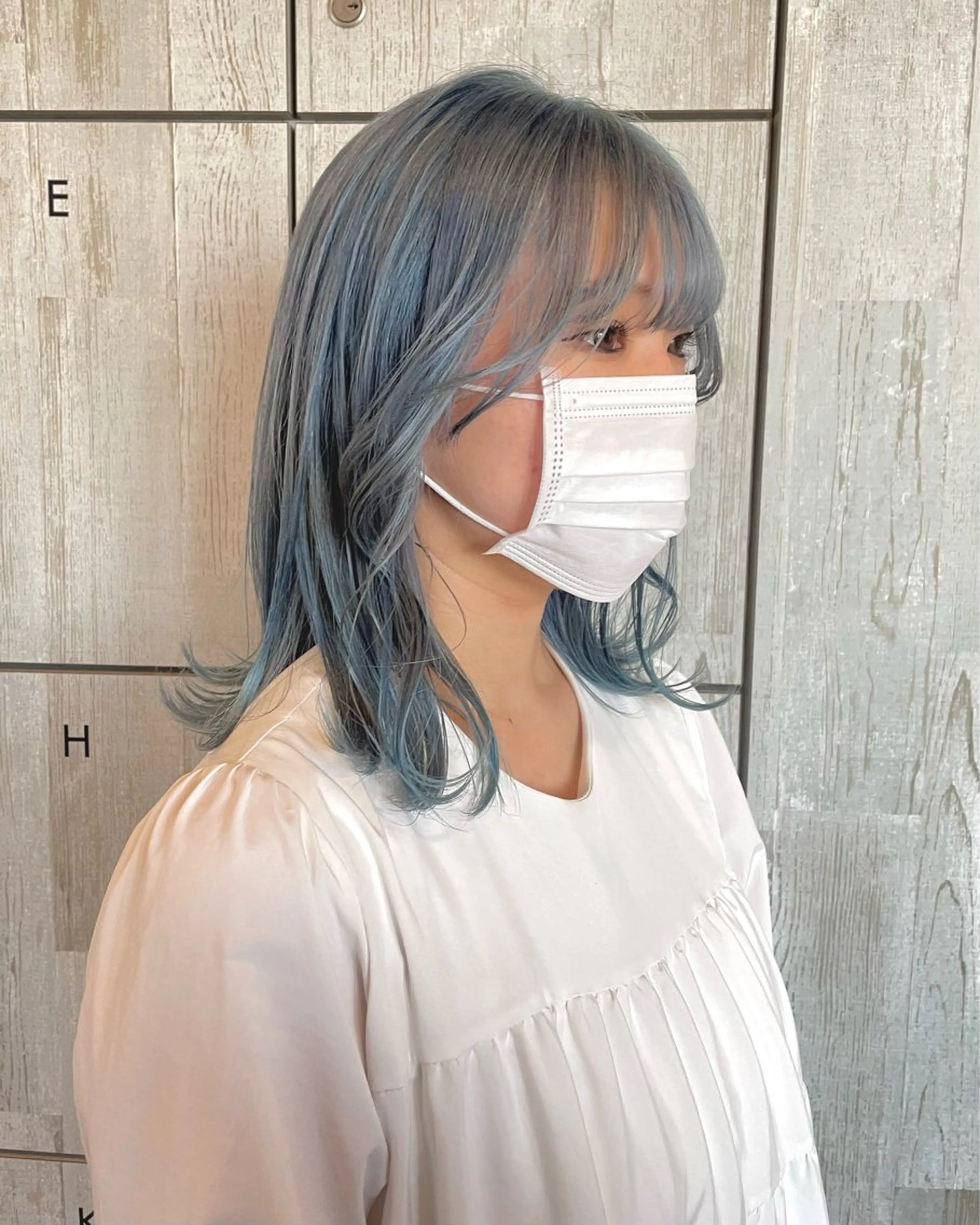 カラー ベージュ/透明感/ 桃子🎀のヘアスタイル