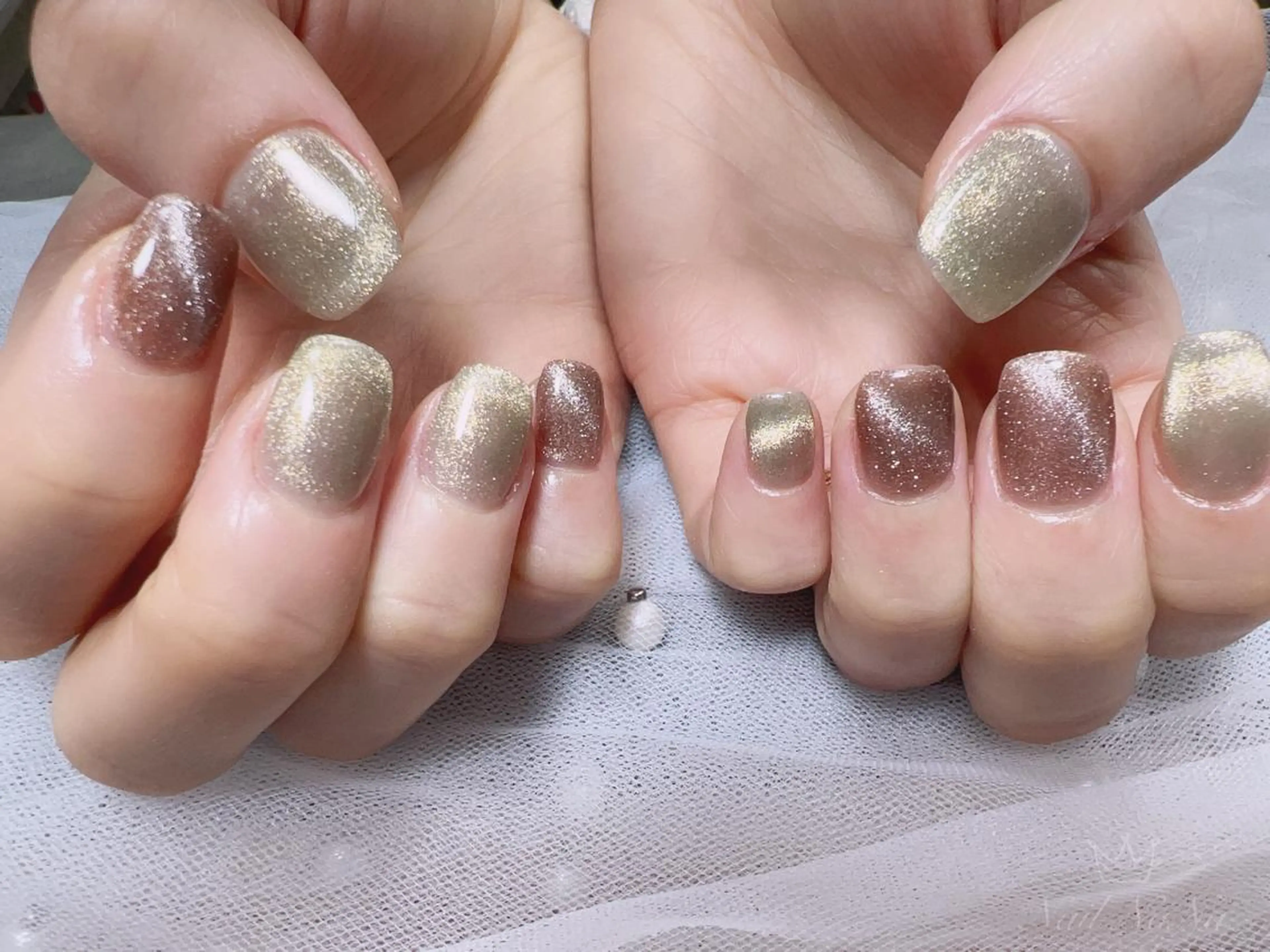 ショート カラー ネイル ハンドネイル Nail NaNaのネイルデザイン