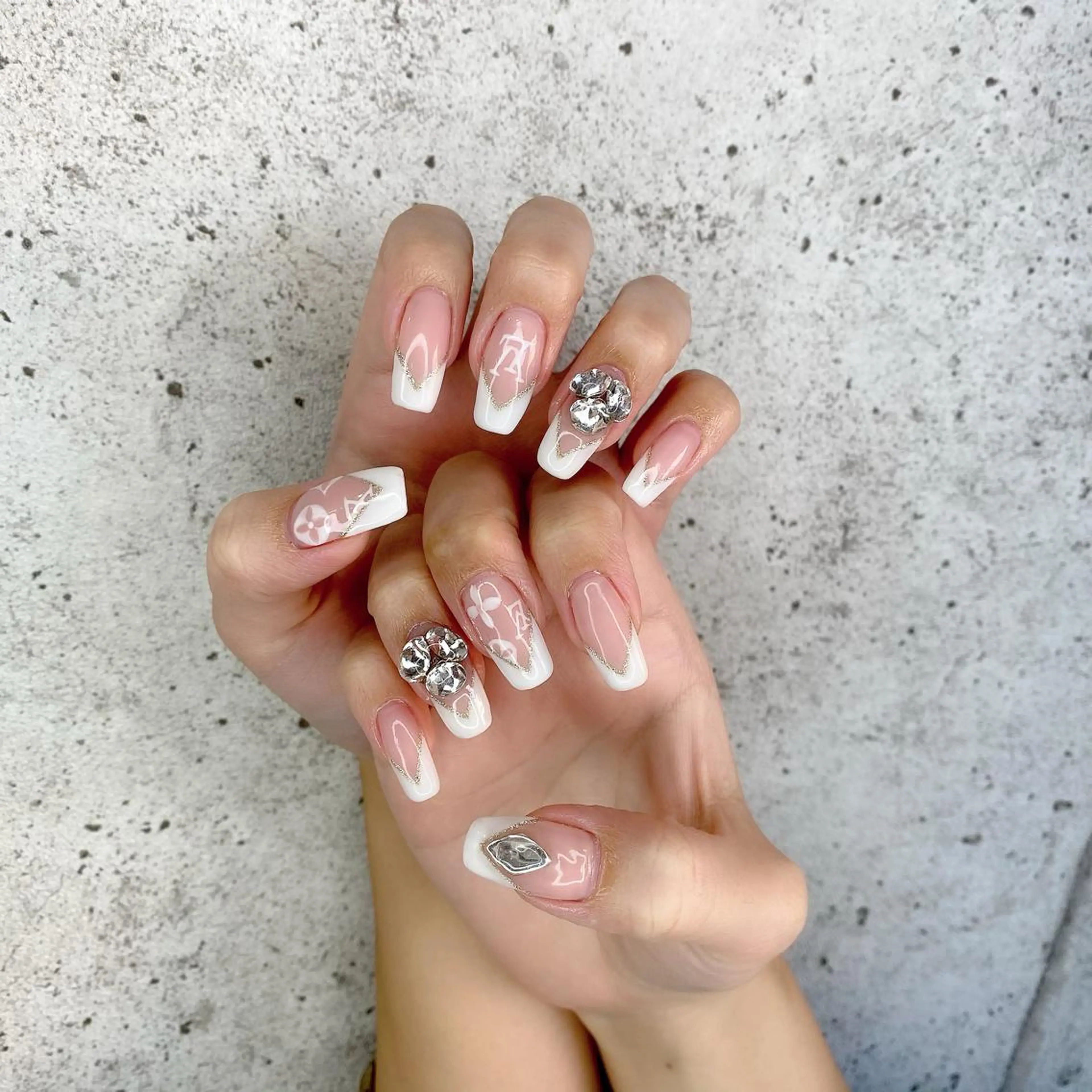 ロング カラー パーマ ヘアアレンジ メンズ キッズ ネイル マツエク・マツパ ハンドネイル Salon Ｋのネイルデザイン