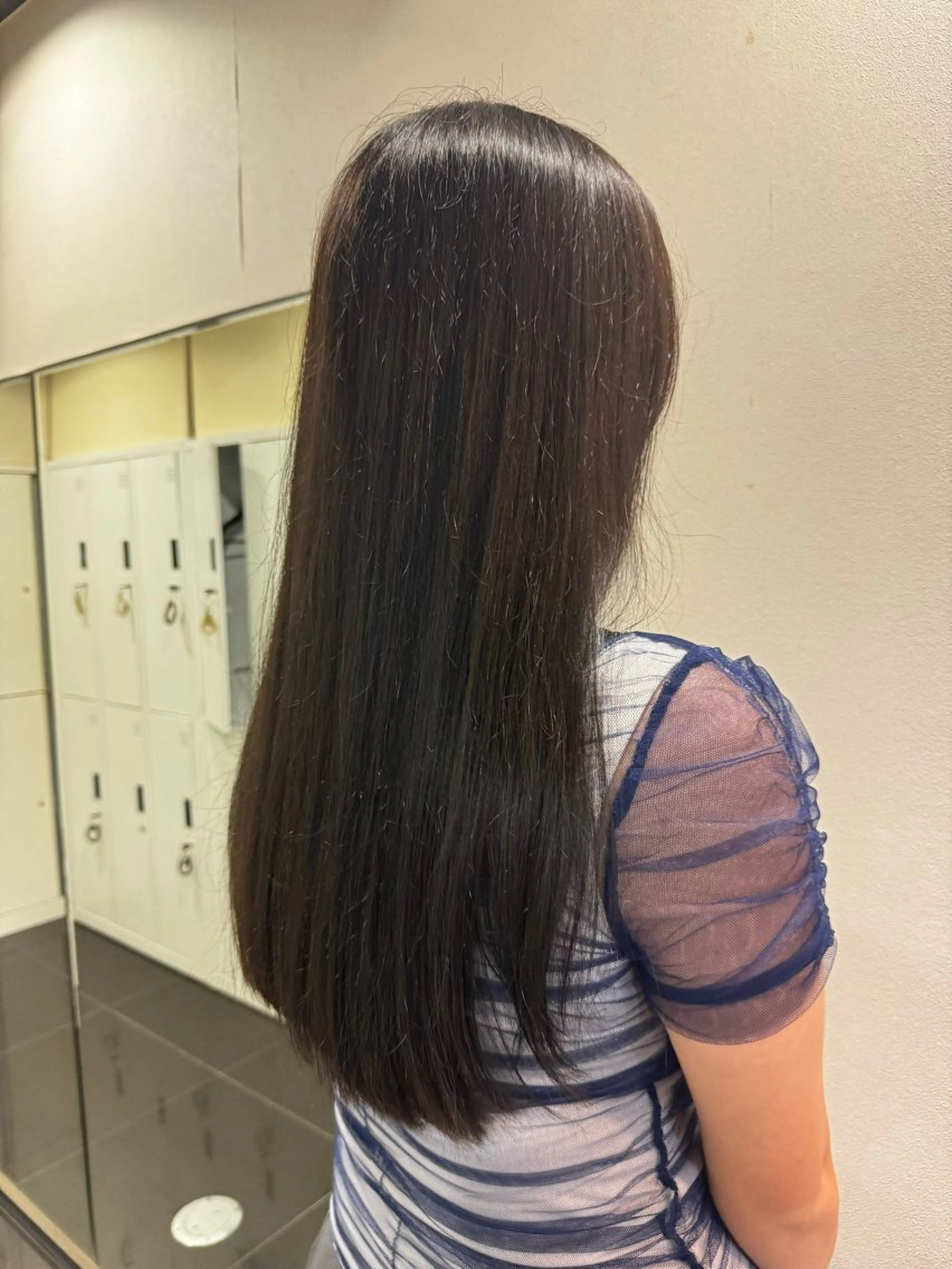 ロング ダブルカラーベージュ カラー/tuburaのヘアスタイル