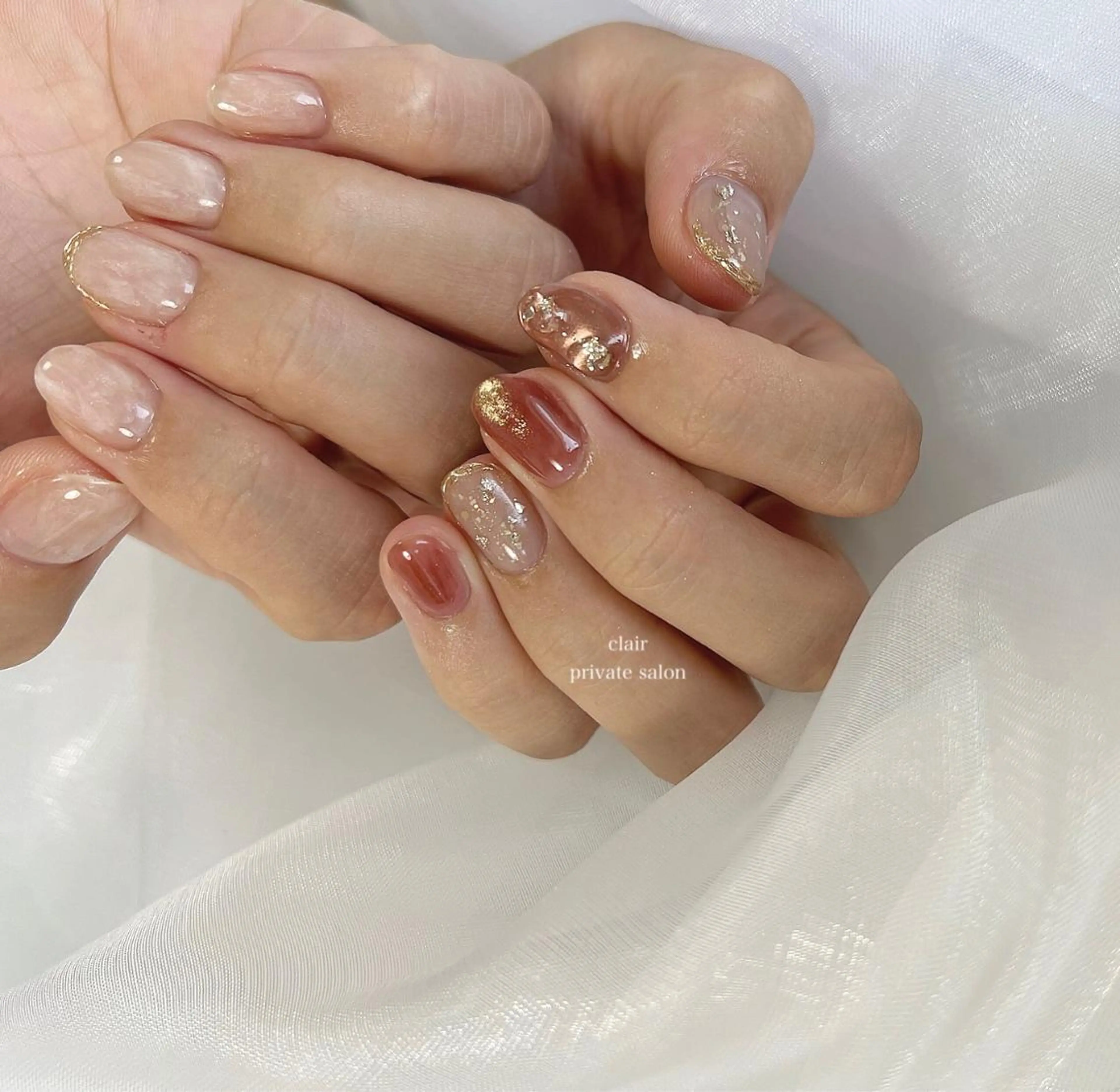 ネイル ハンドネイル ハンドケア nail salon una.のネイルデザイン