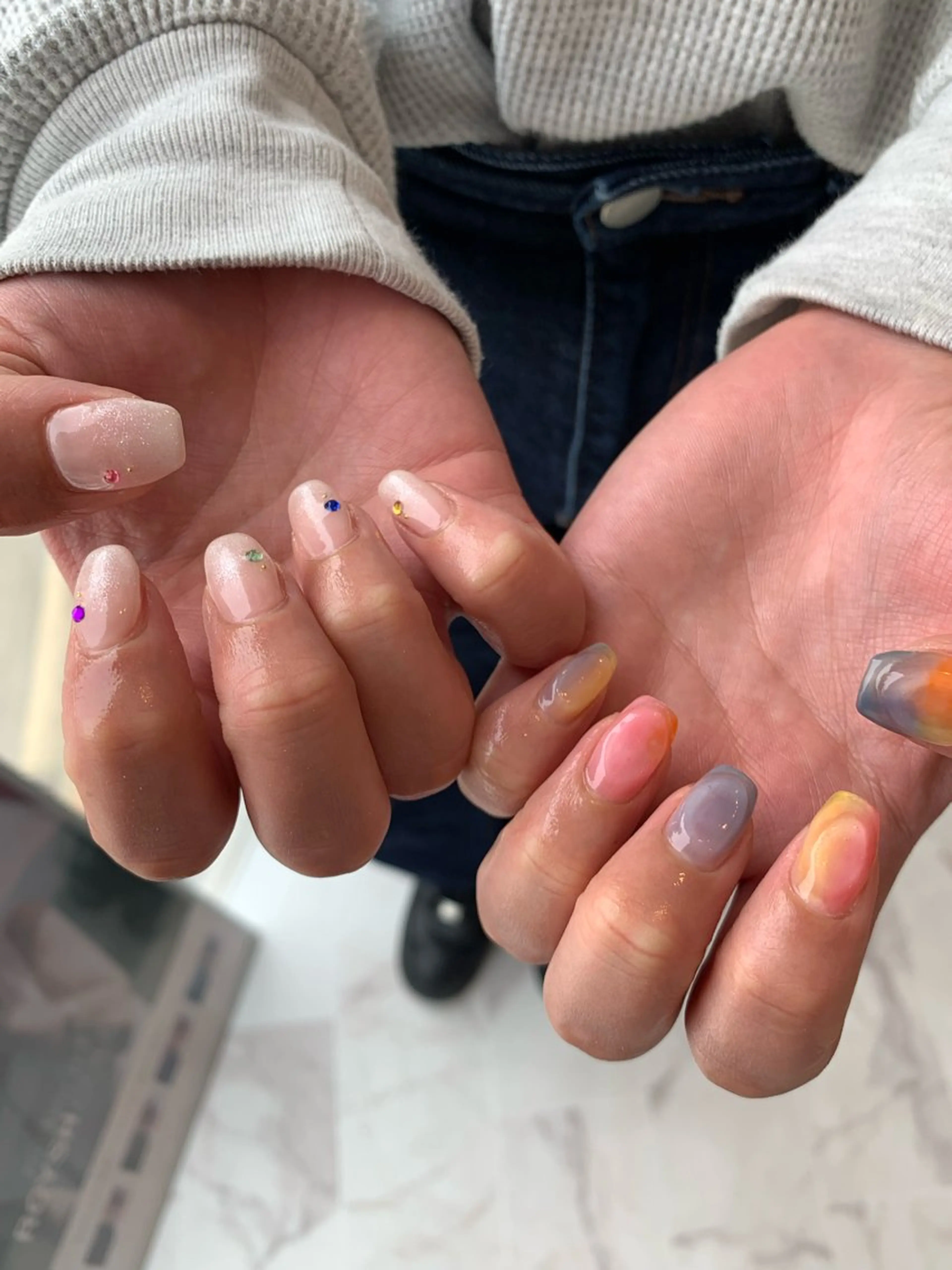 ネイル ハンドネイル 【ANEMONA】 NIHOのネイルデザイン