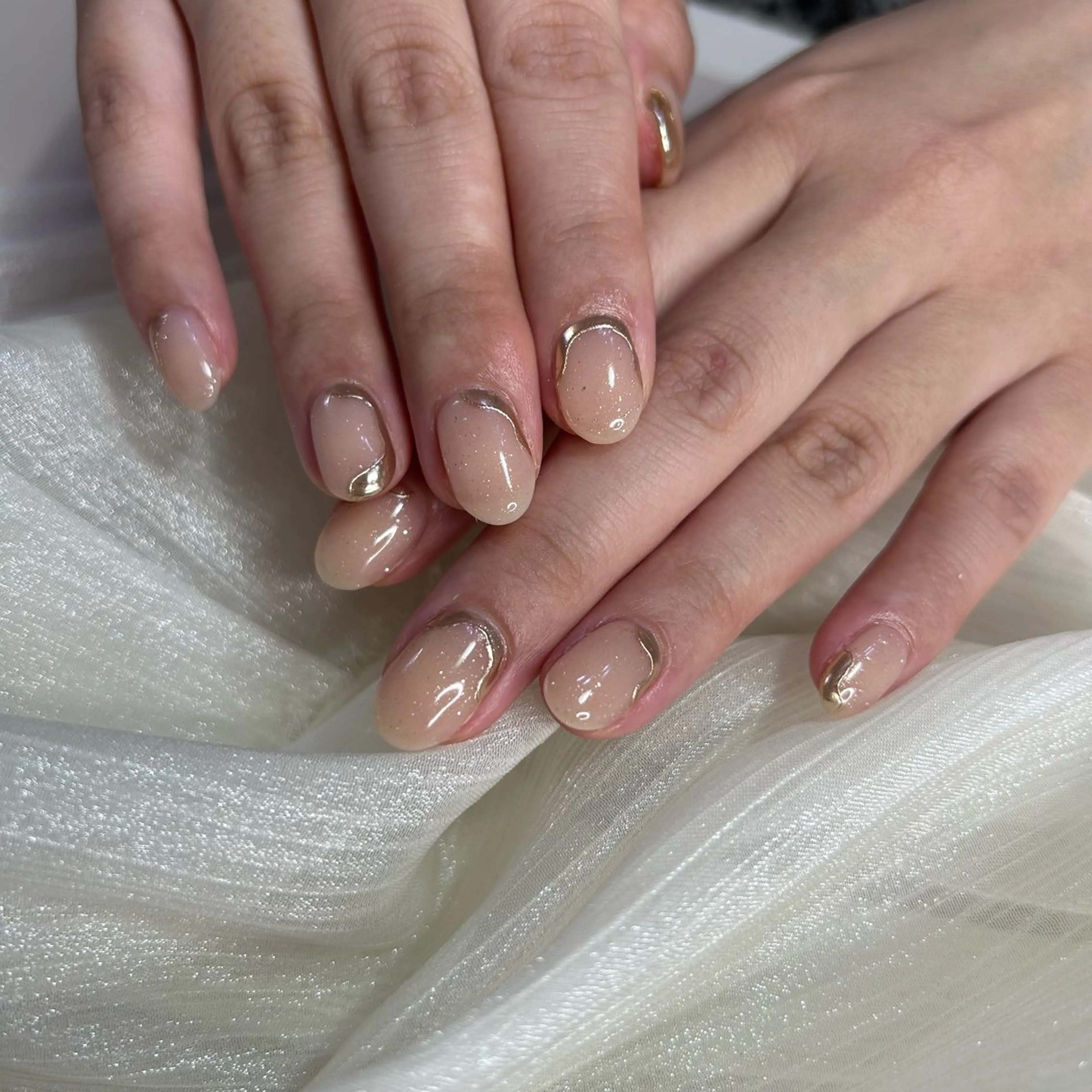 ネイル ハンドネイル 西岡 杏のネイルデザイン