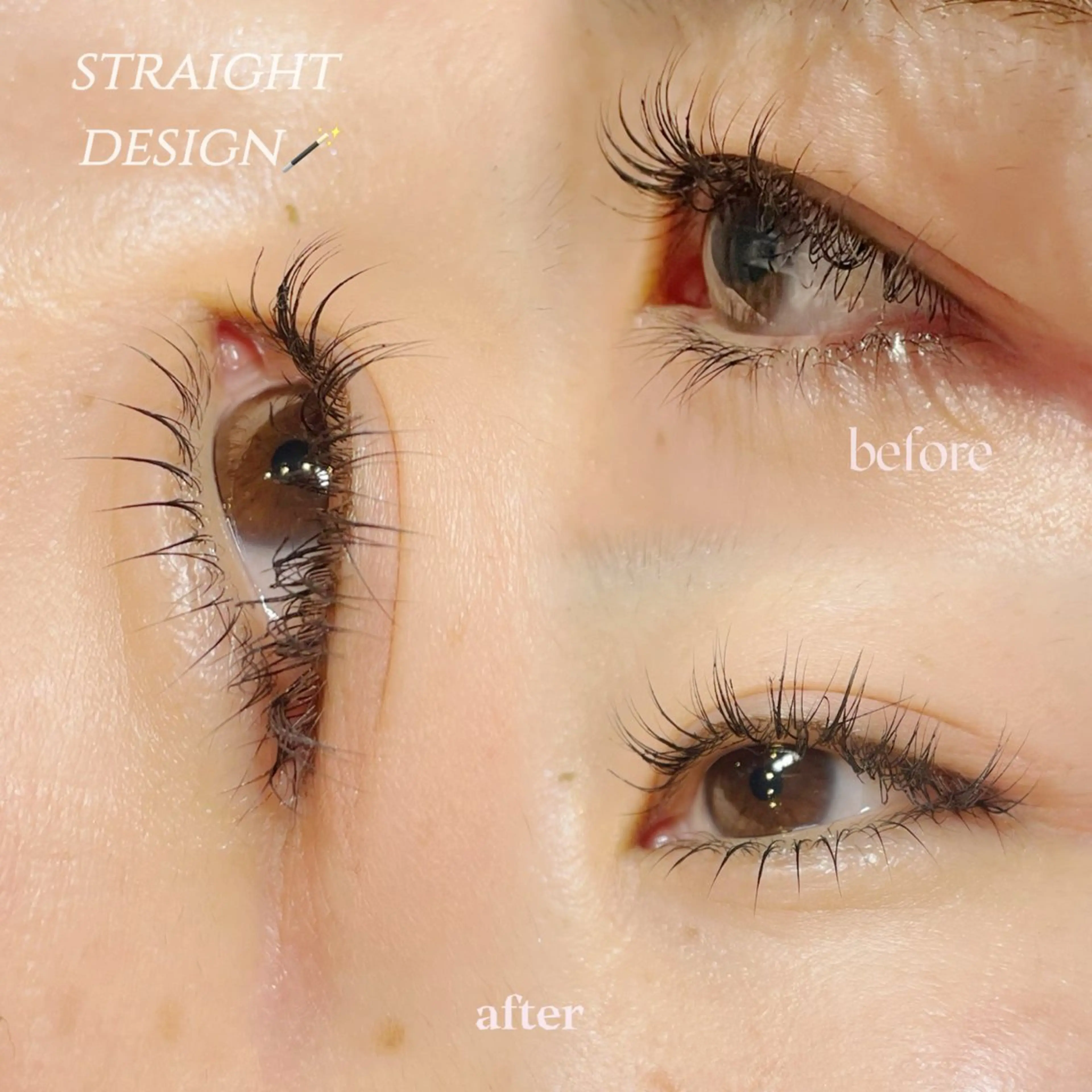 【初回限定】似合わせ 下まつ毛パーマ 練習モデル ✨️  ※オフなしの方限定の写真