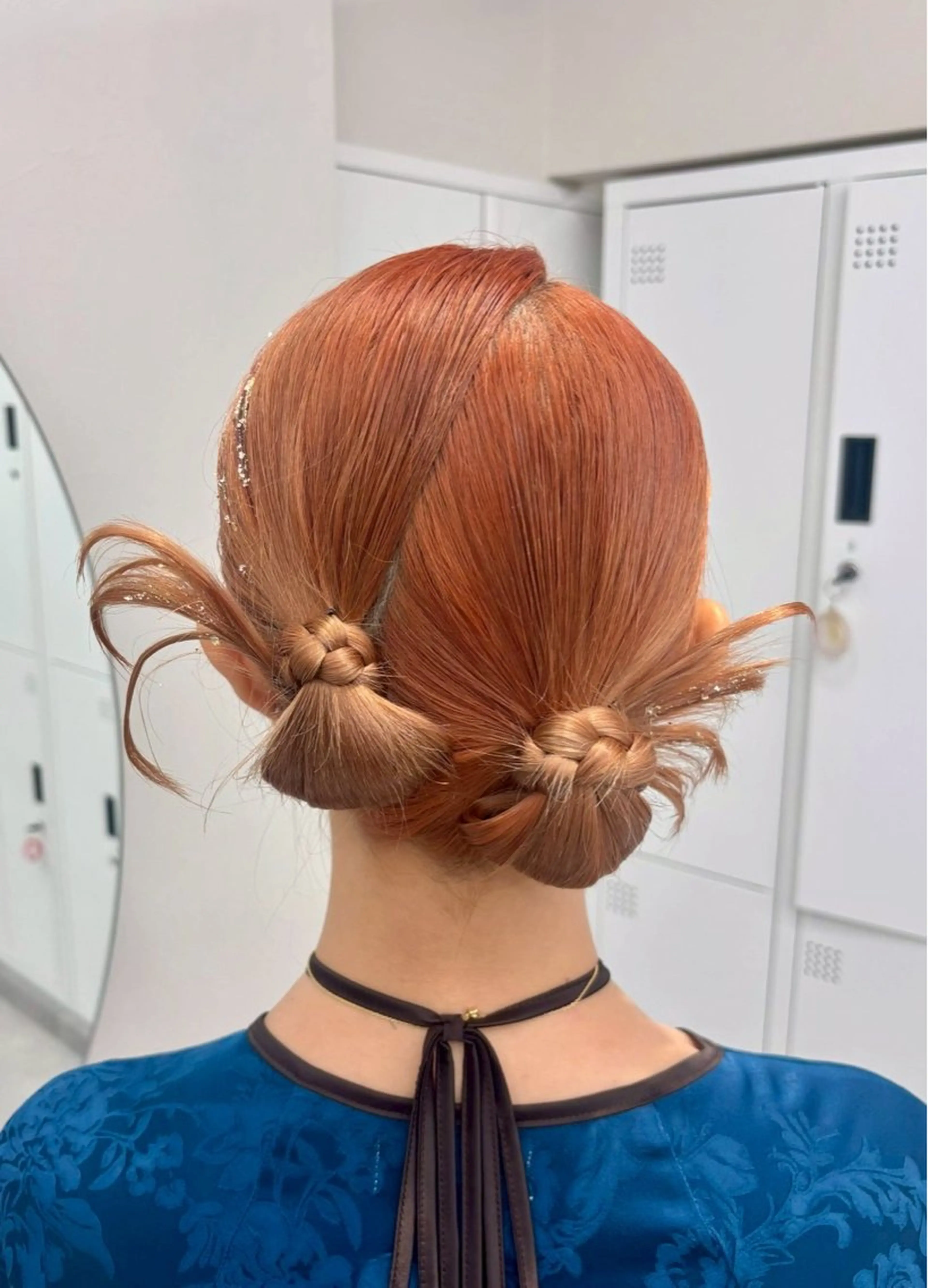 タイトなツインアレンジ𝜗𝜚✨の写真