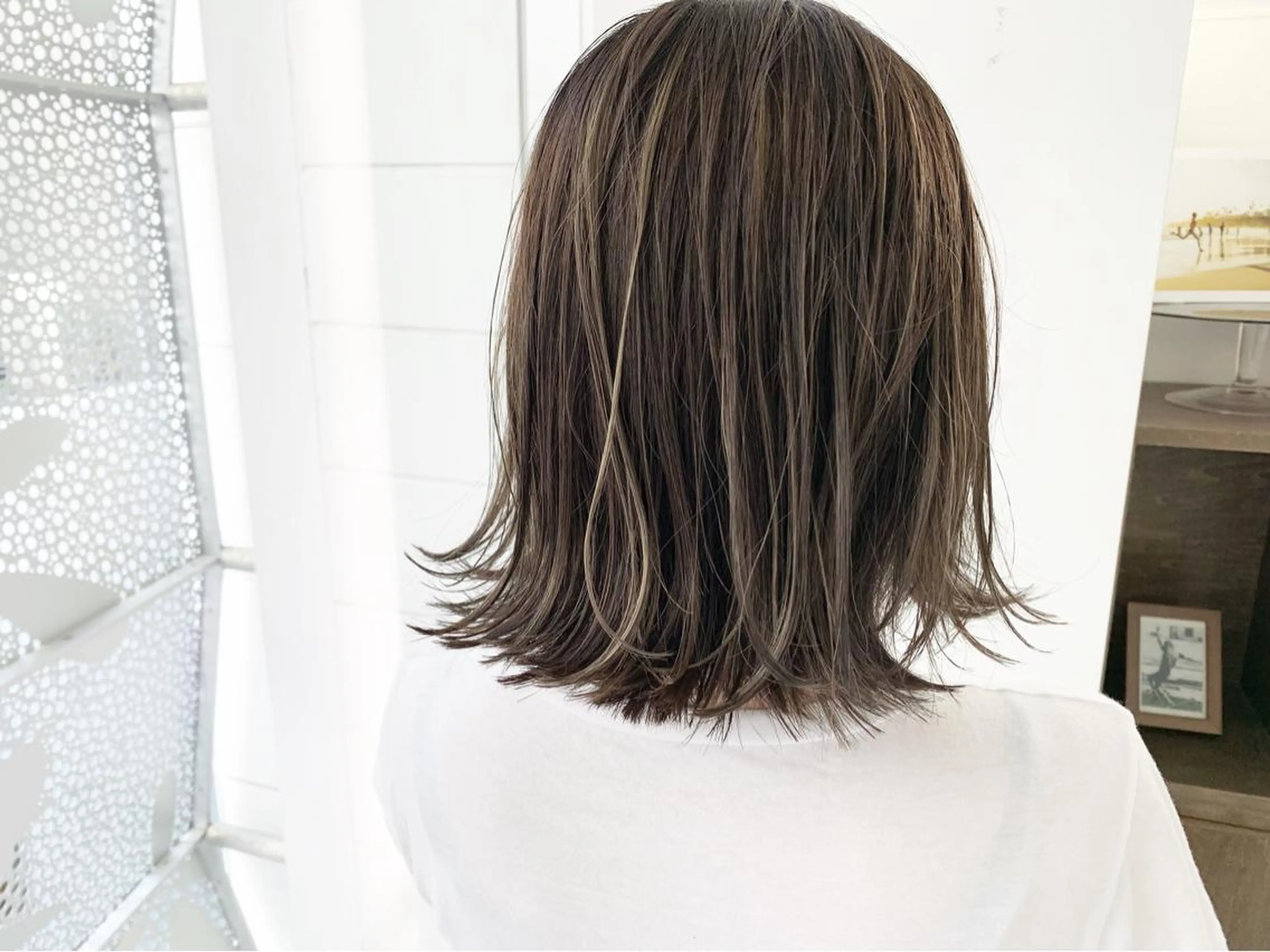 ミディアム カラー 鈴木 一貴のヘアスタイル