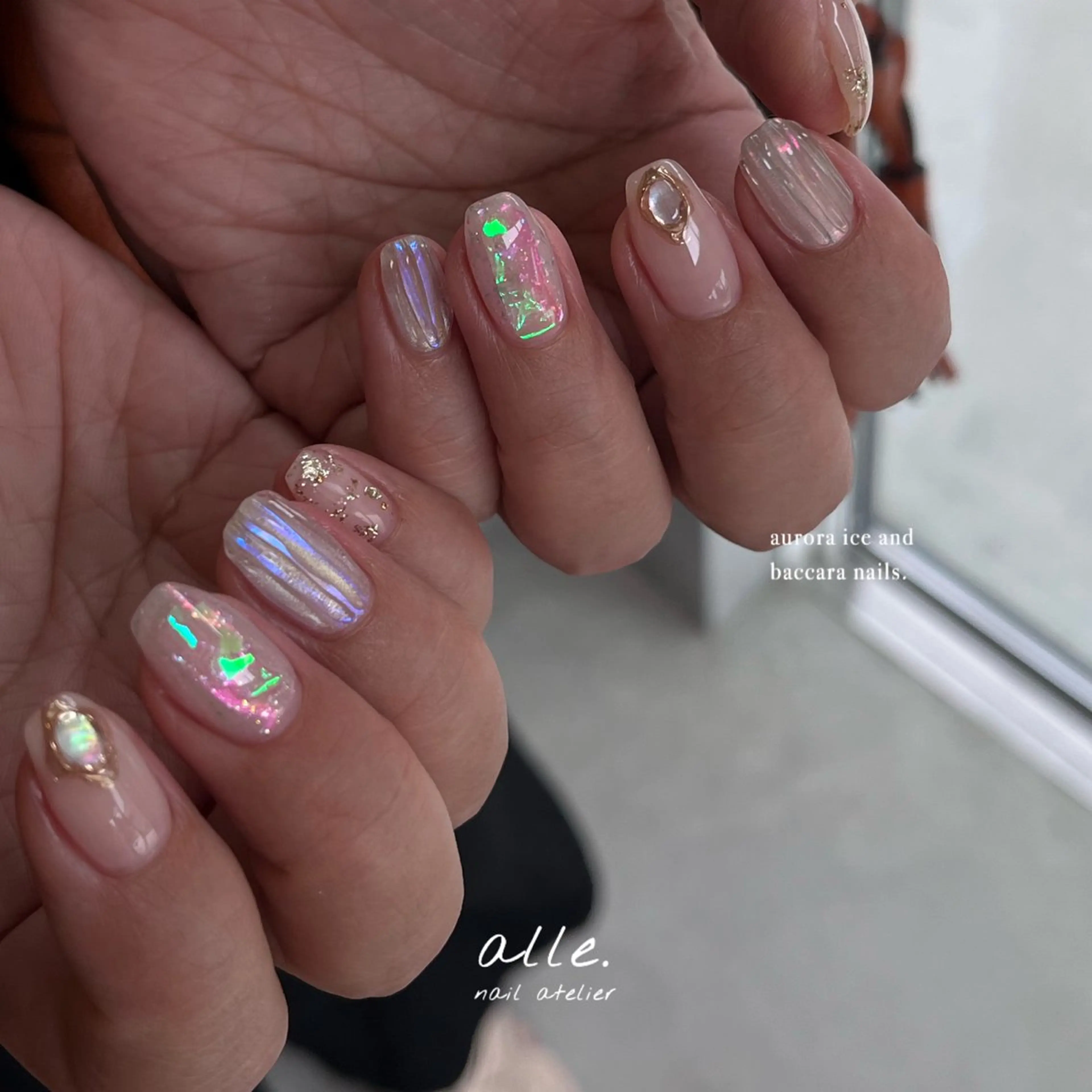 ネイル ハンドネイル atelier alle.のネイルデザイン