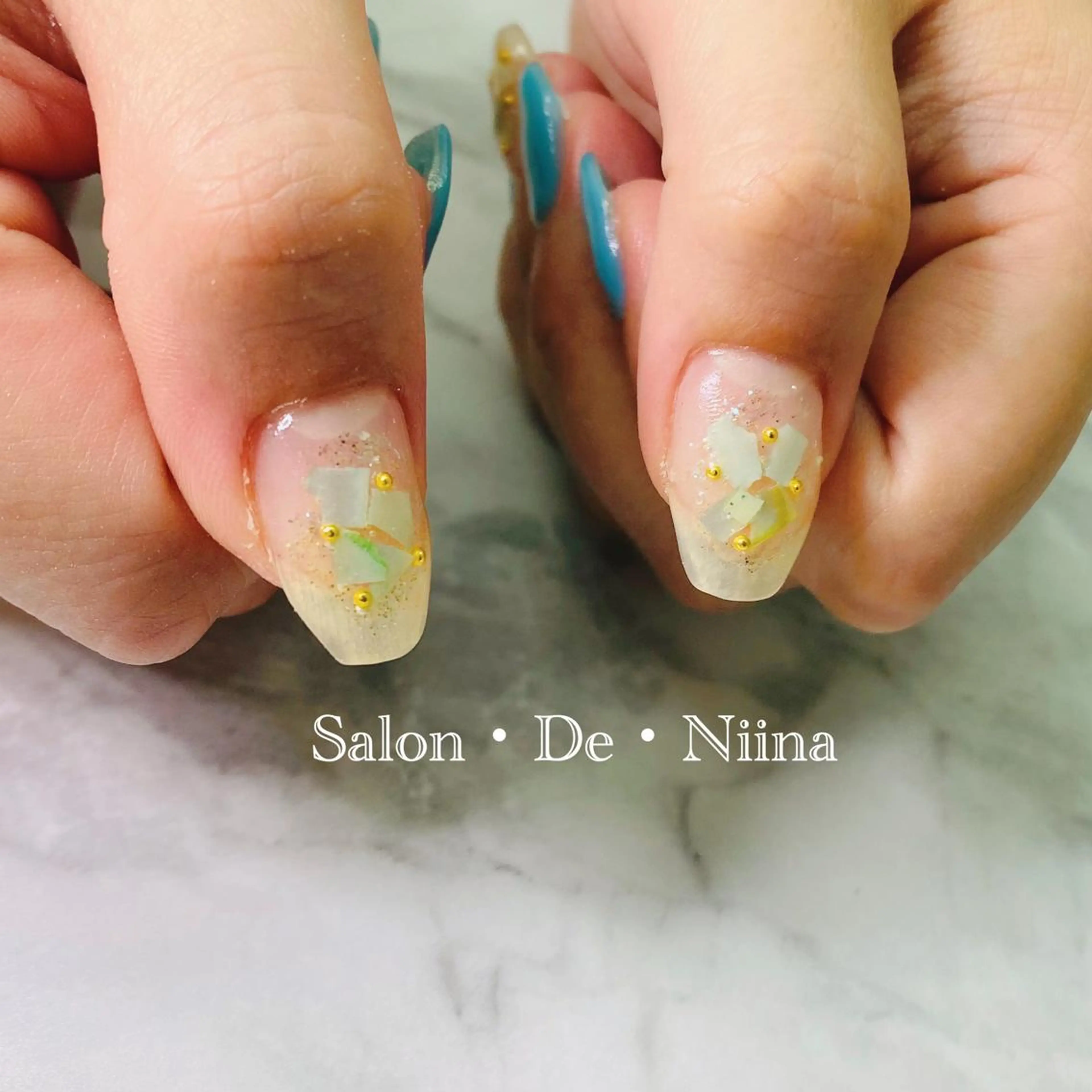 ネイル Salon•de•Niina所属・ボディビルダーSal on.DeNiinaのネイルデザイン