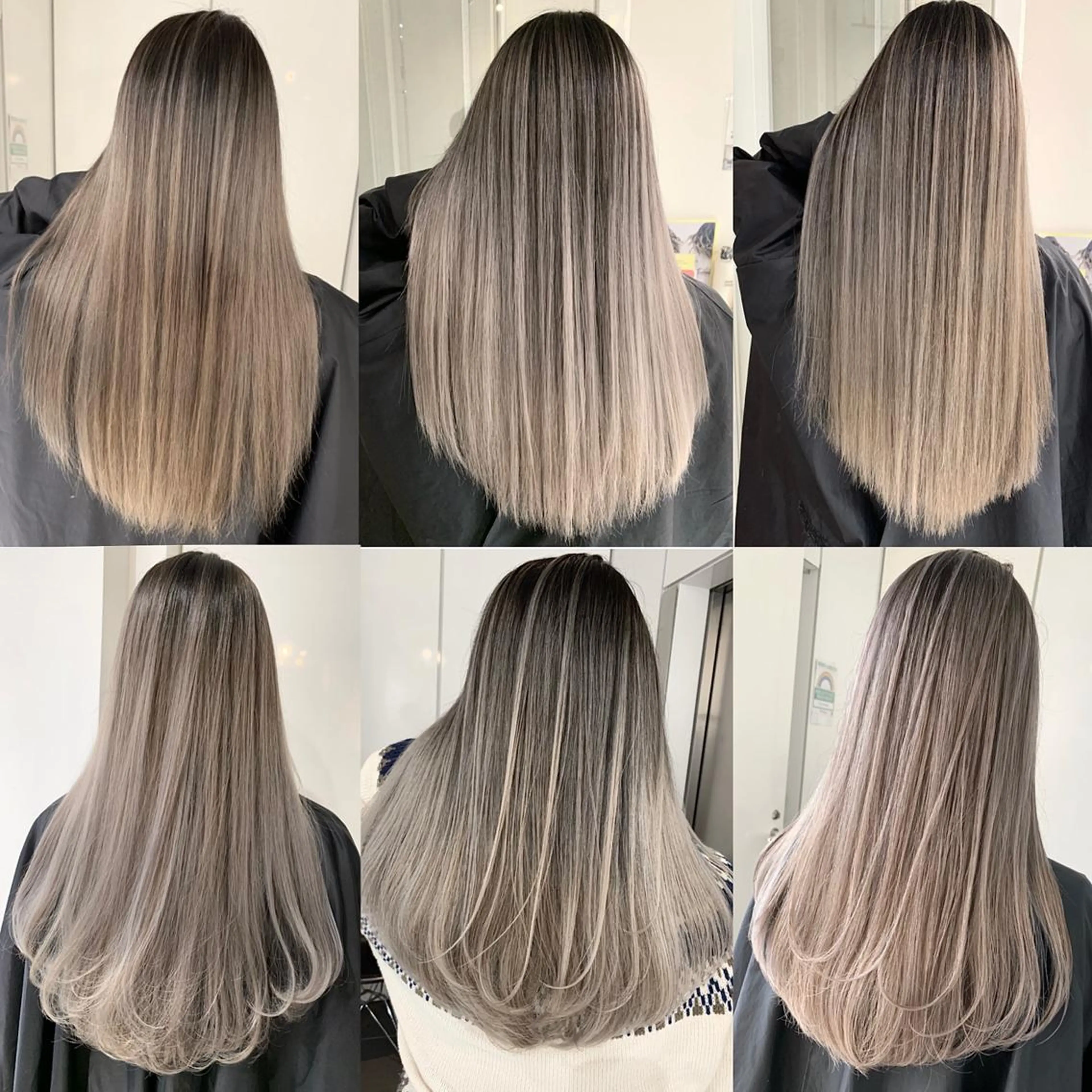 ロング カラー ヘアアレンジ ベージュカラー グラデーションカラー ハイライトカラー くせ毛 外国人風カラー 髪質改善land千葉所属・阿部 圭悟のヘアスタイル