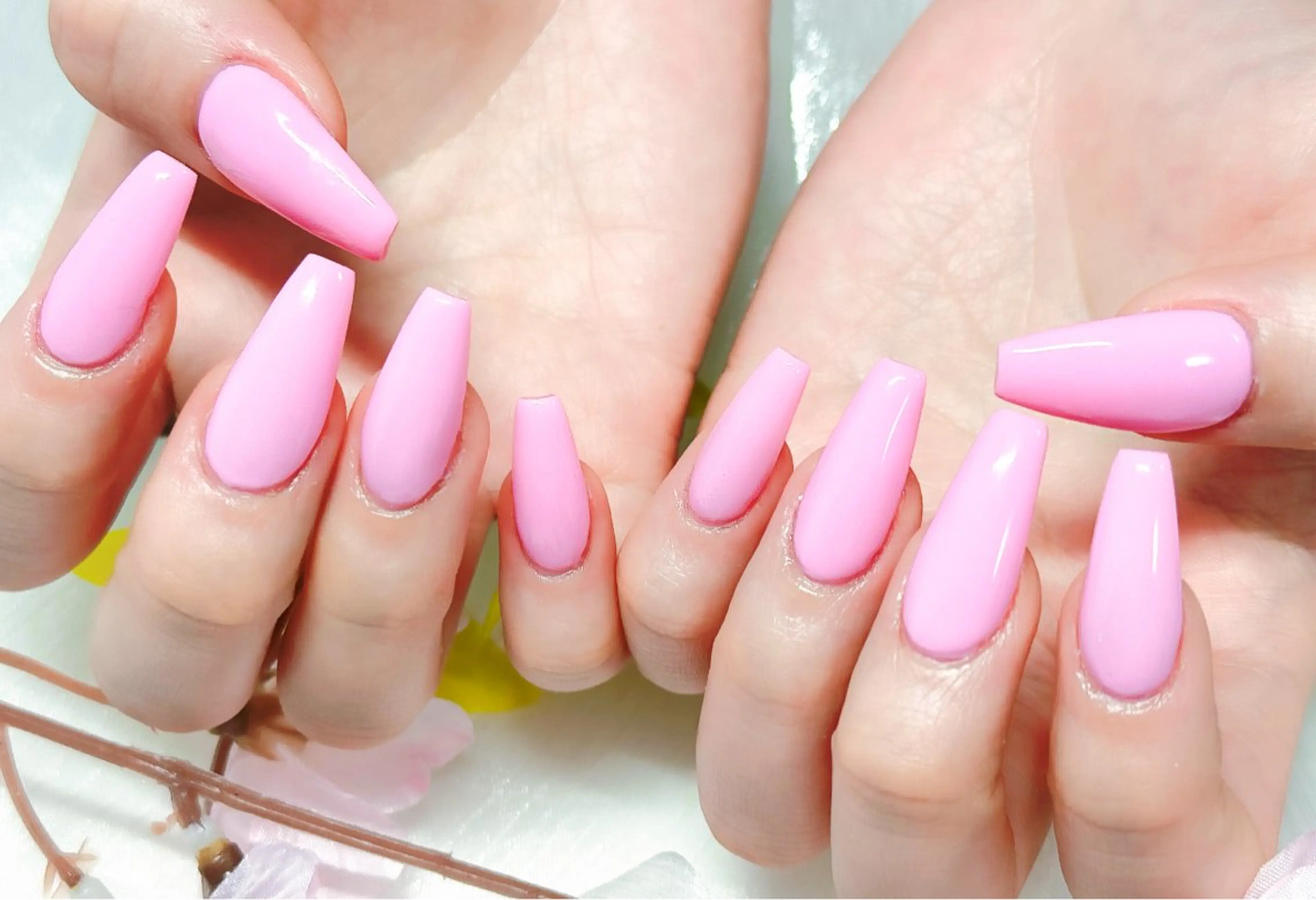 ネイル ワンカラーネイル スカルプネイル Joliesse nail salonのネイルデザイン