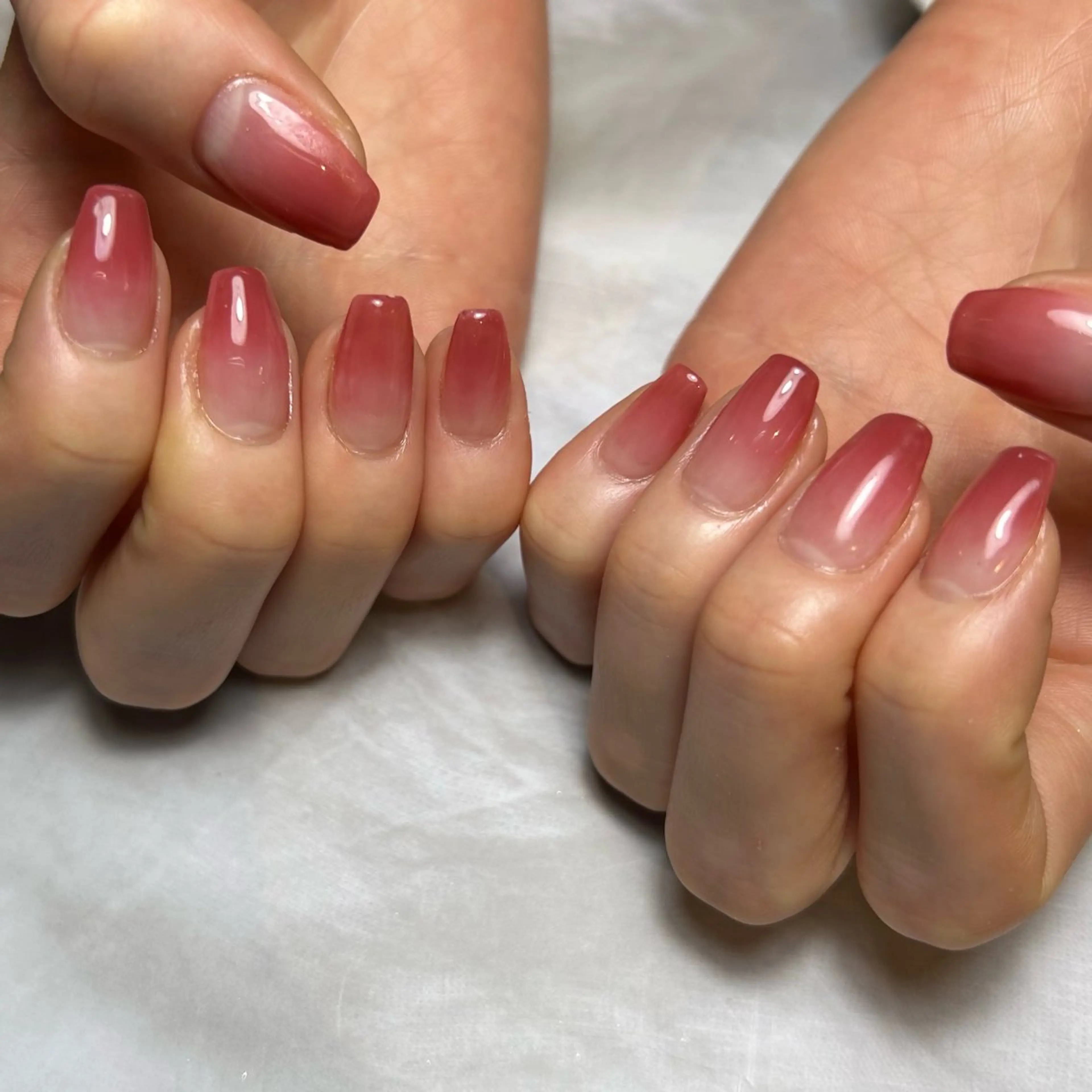 ネイル グラデーション ハンドネイル Reflection marikoのネイルデザイン