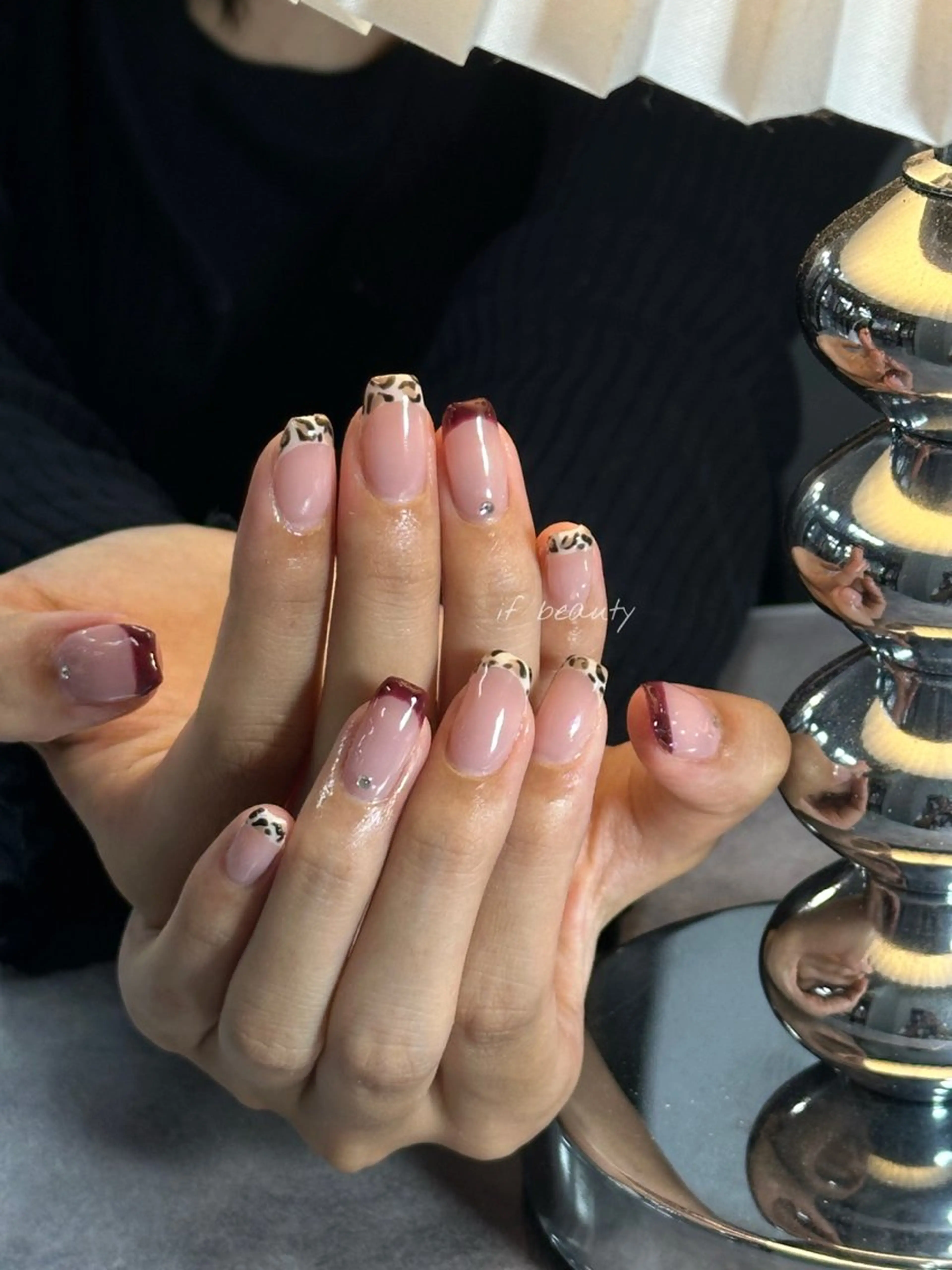 ネイル アートネイル ジェルネイル グラデーション パラジェル ワンホンネイル ハンドネイル if Hair＆Nail Salon所属・IKA /海外ネイル /個性派/ワンホンのネイルデザイン