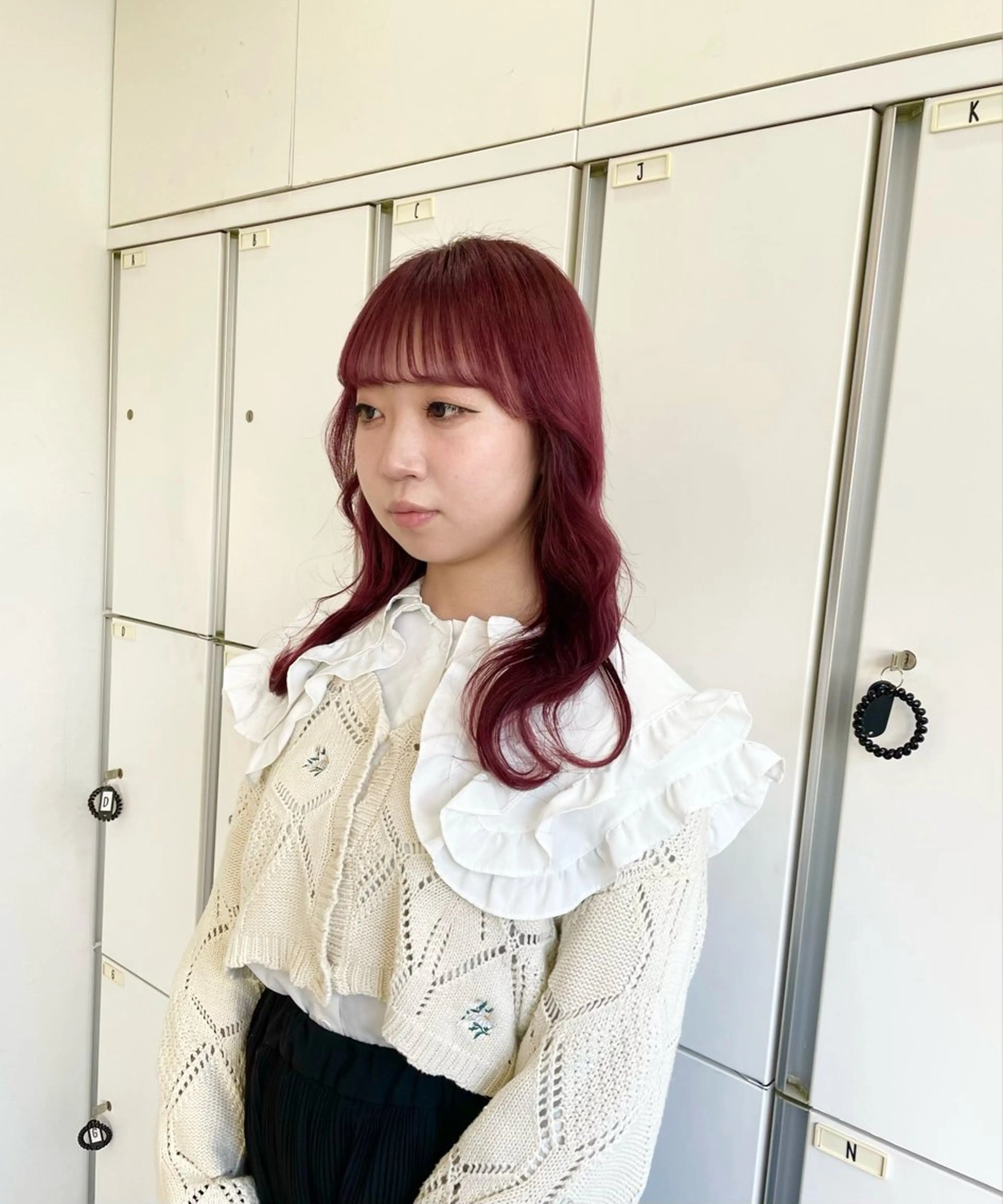 ロング カラー nanaka :のヘアスタイル