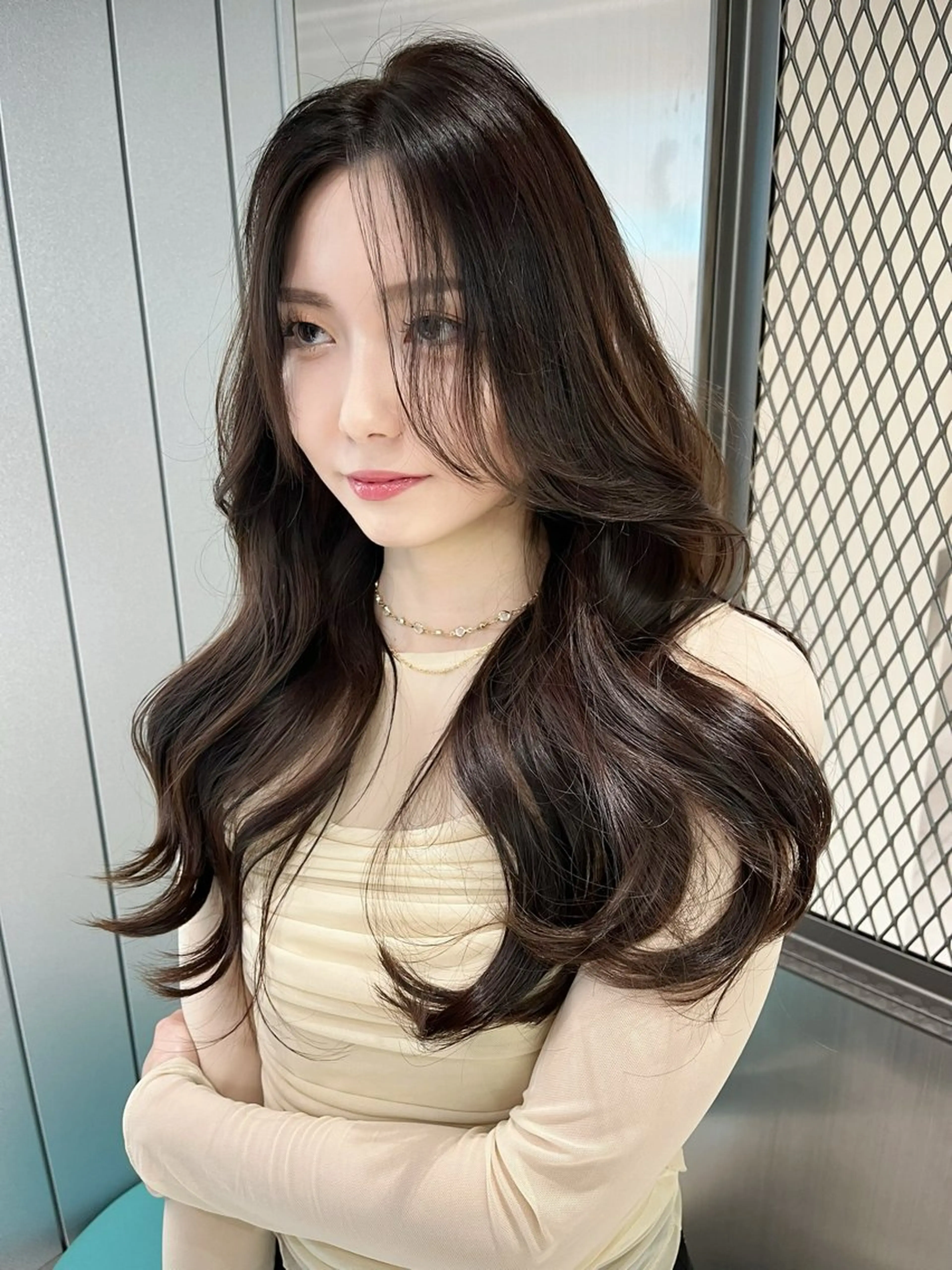 ロング カット レイヤー/髪質改善 /くびれショート加納のヘアスタイル