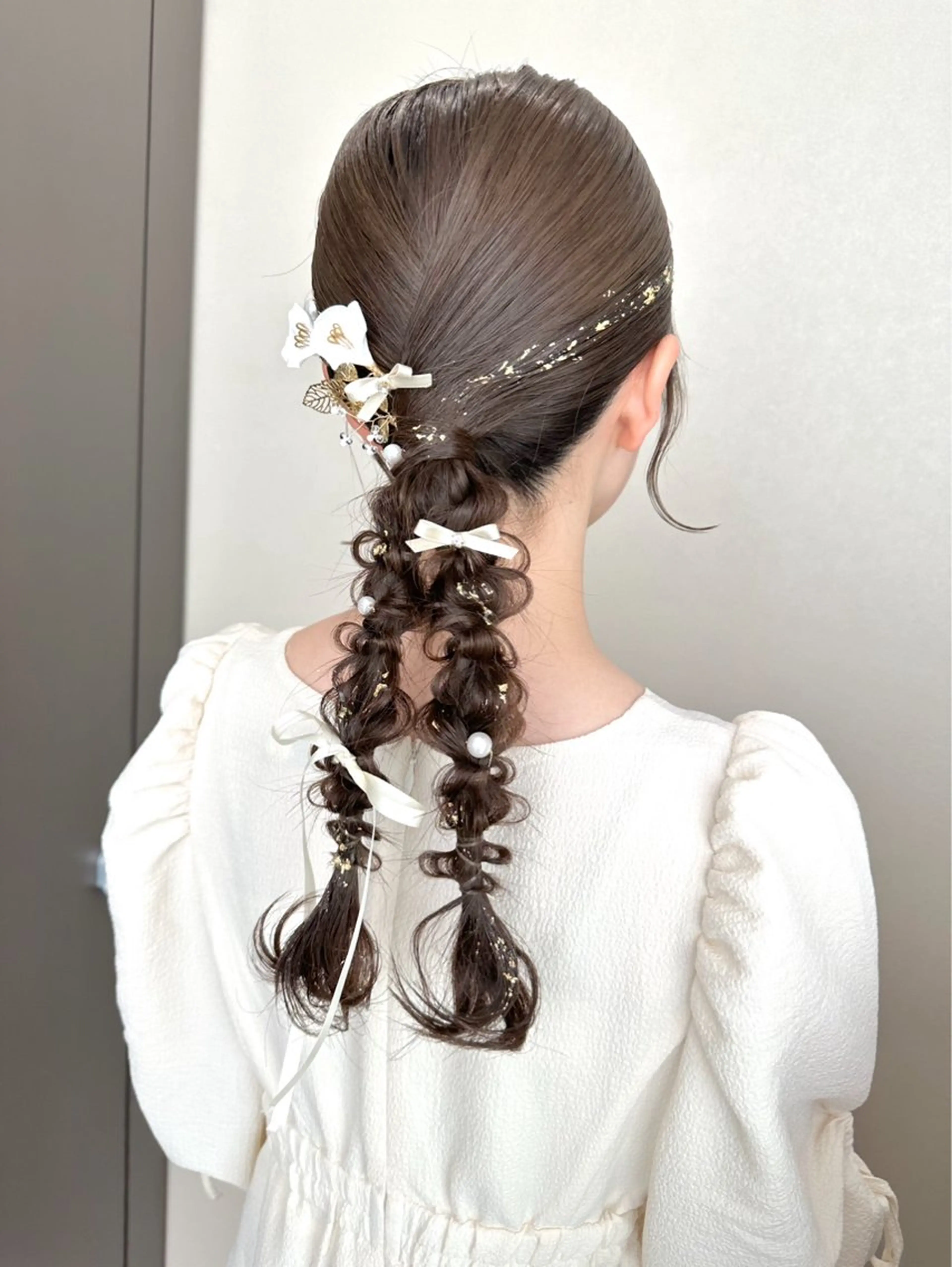 大別な日のヘアセット♡ˎˊ˗の写真