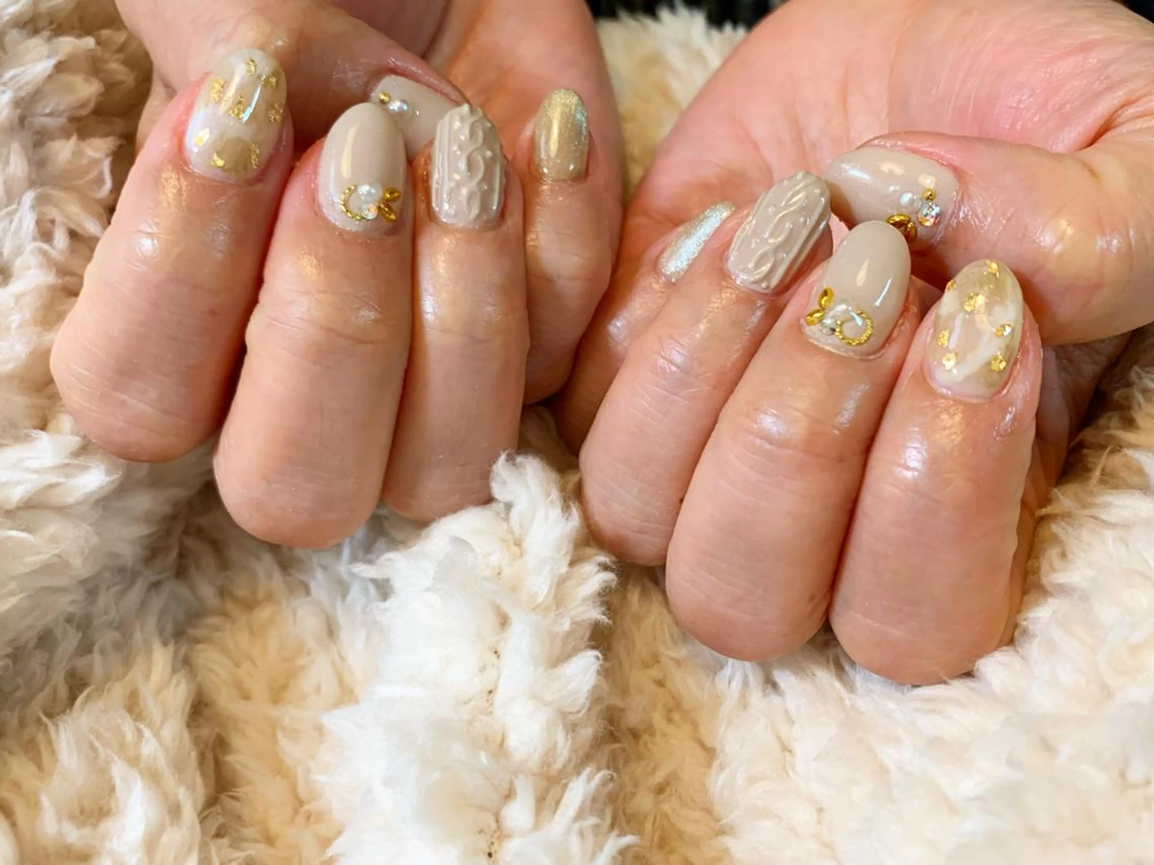 ネイル ハンドネイル フットネイル GéRanium Harukaのネイルデザイン