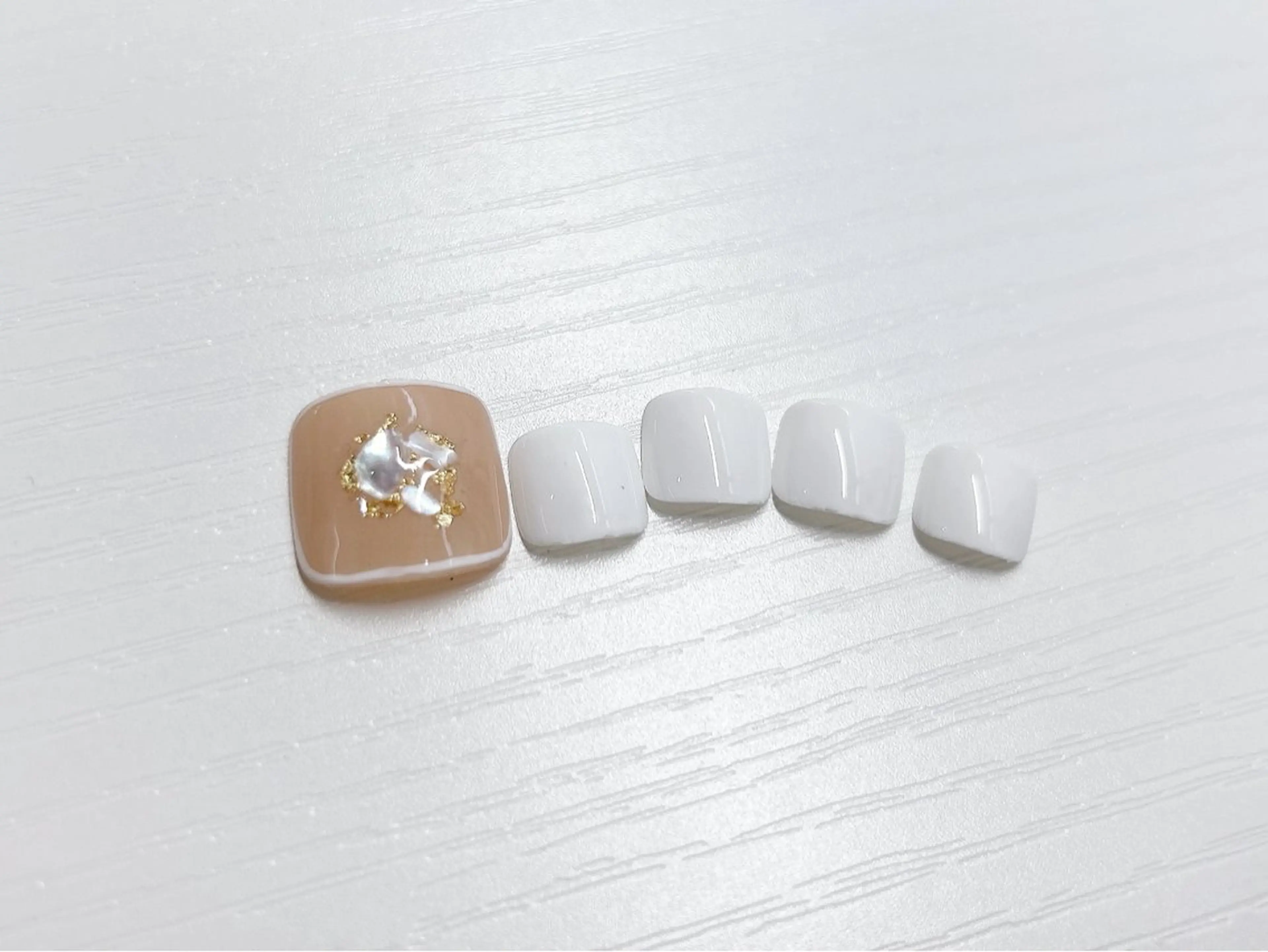 ネイル 桜ネイル フットネイル ニュアンスネイル ワンカラーネイル フットネイル Forca total studio所属・Forca Airaのネイルデザイン