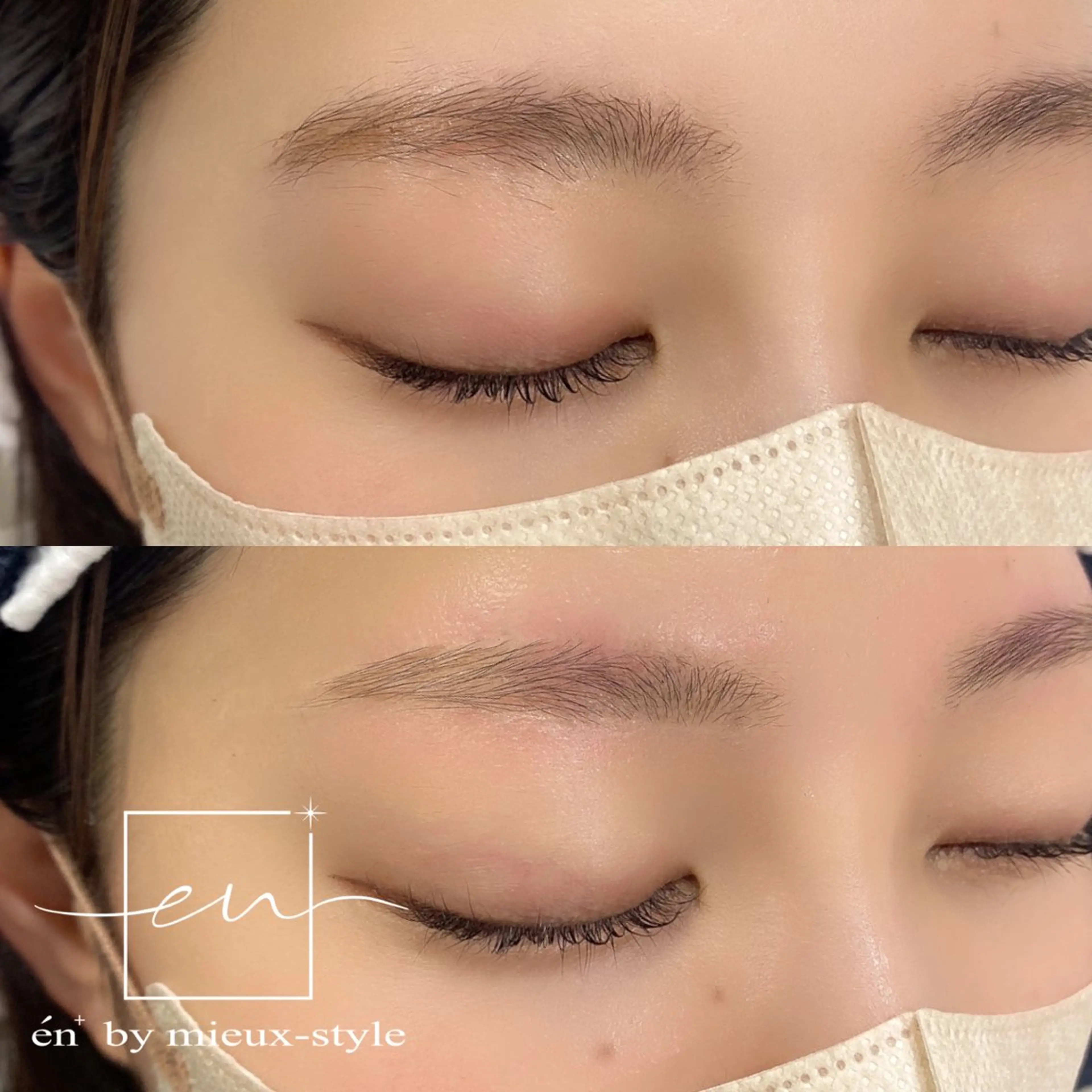 アイブロウ Na0 .en ornerのマツエク・マツパデザイン