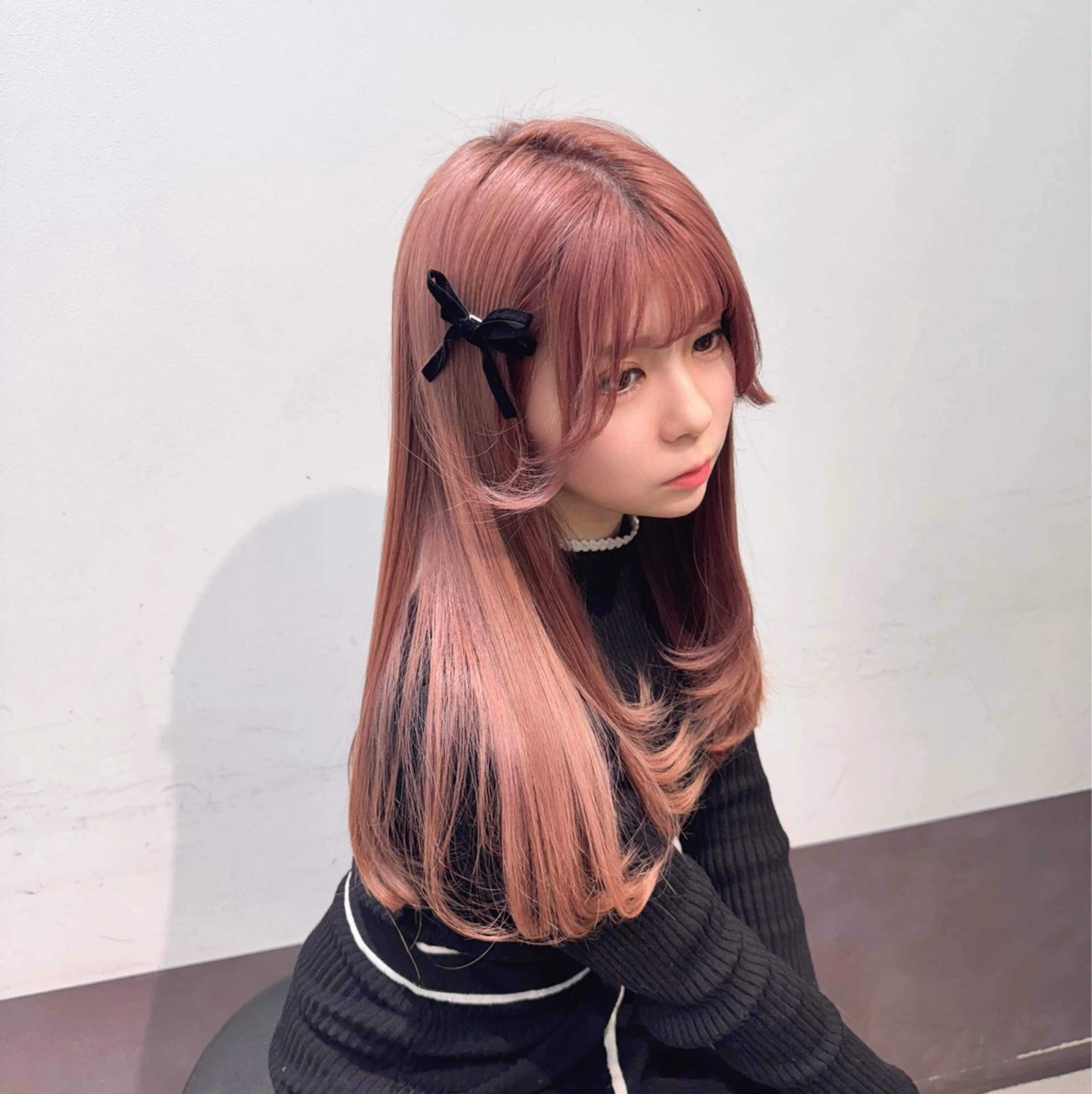ミディアム ヘアカラー サロウィン新宿三丁目East所属・💕冬モテ×上品色気 モテヘア💕山田航介のヘアスタイル