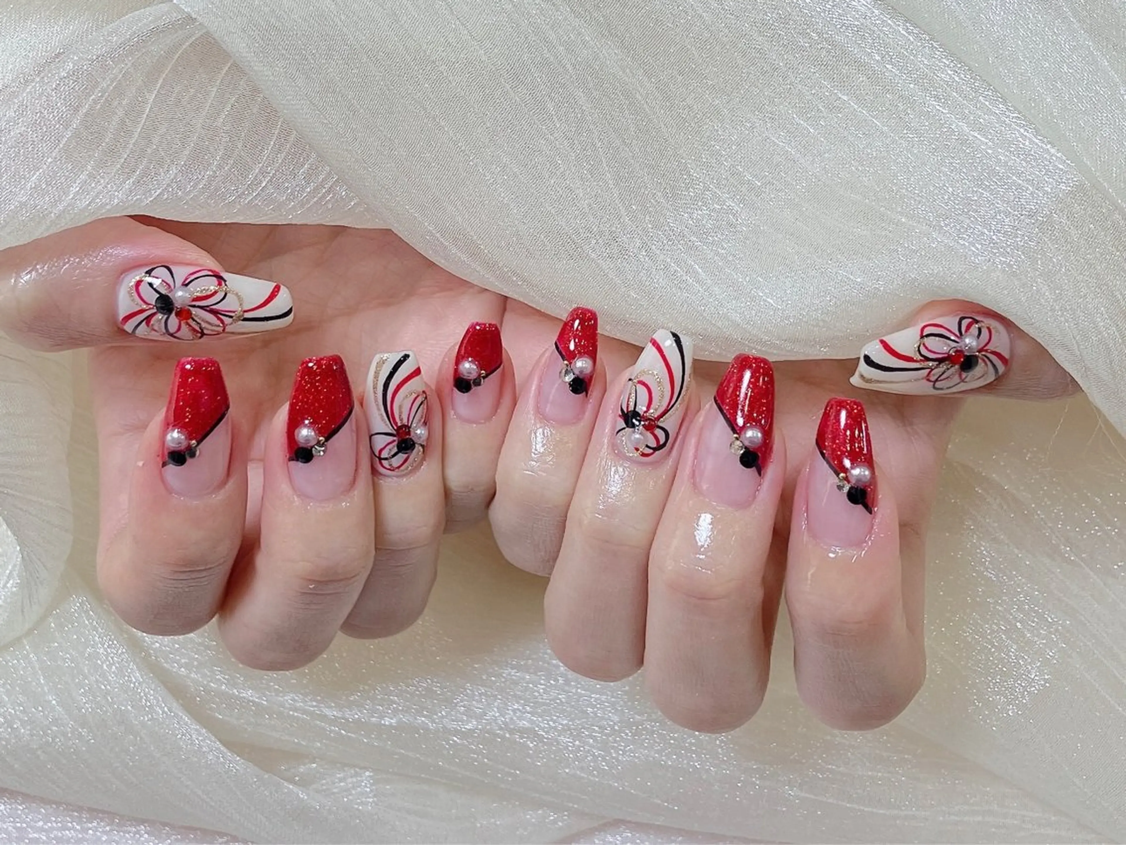 ネイル 林 麗欽のネイルデザイン