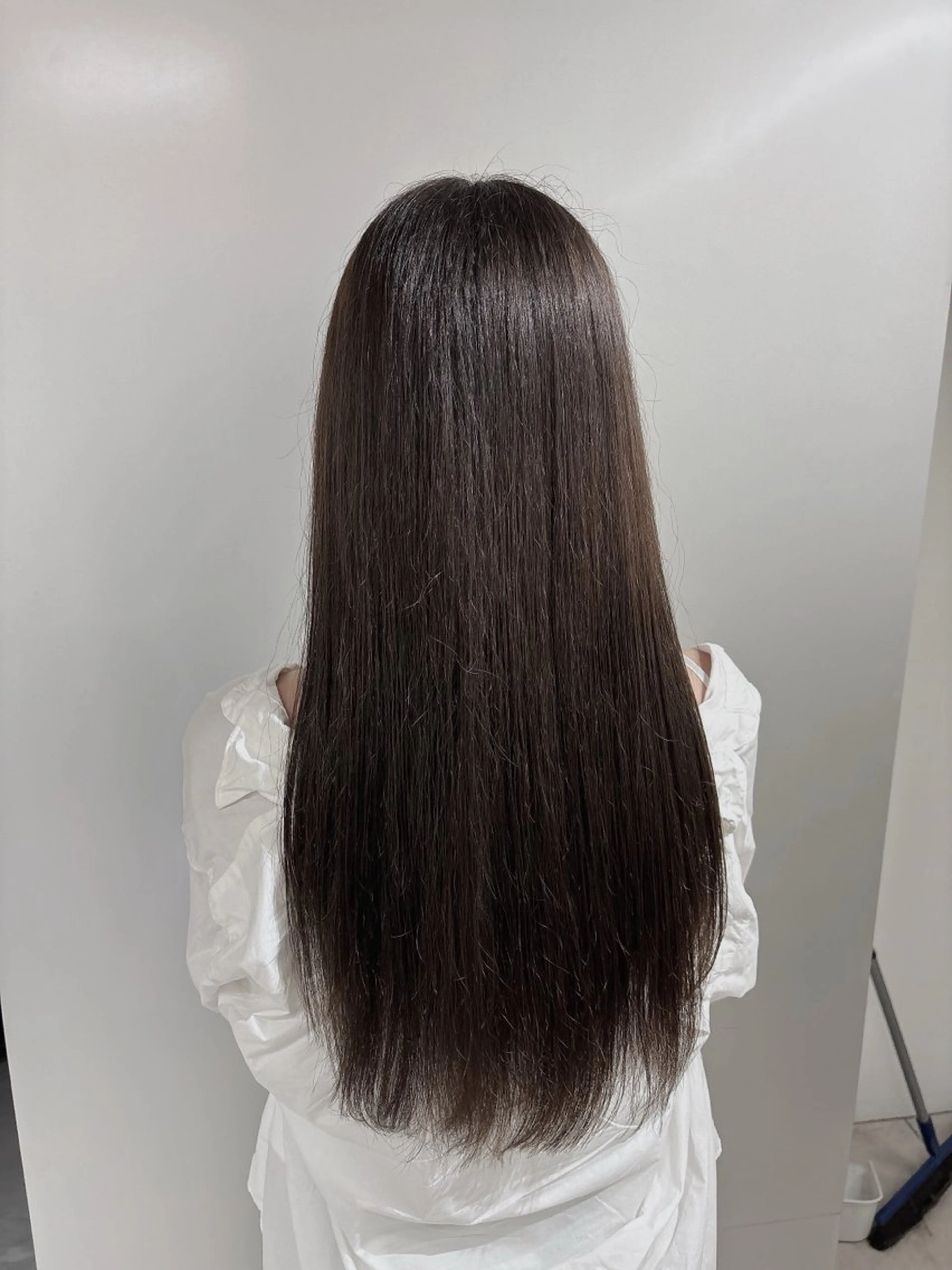 セミロング ヘアカラー トリートメント ベージュ/グレージュ 🧸あやか/表参道のヘアスタイル