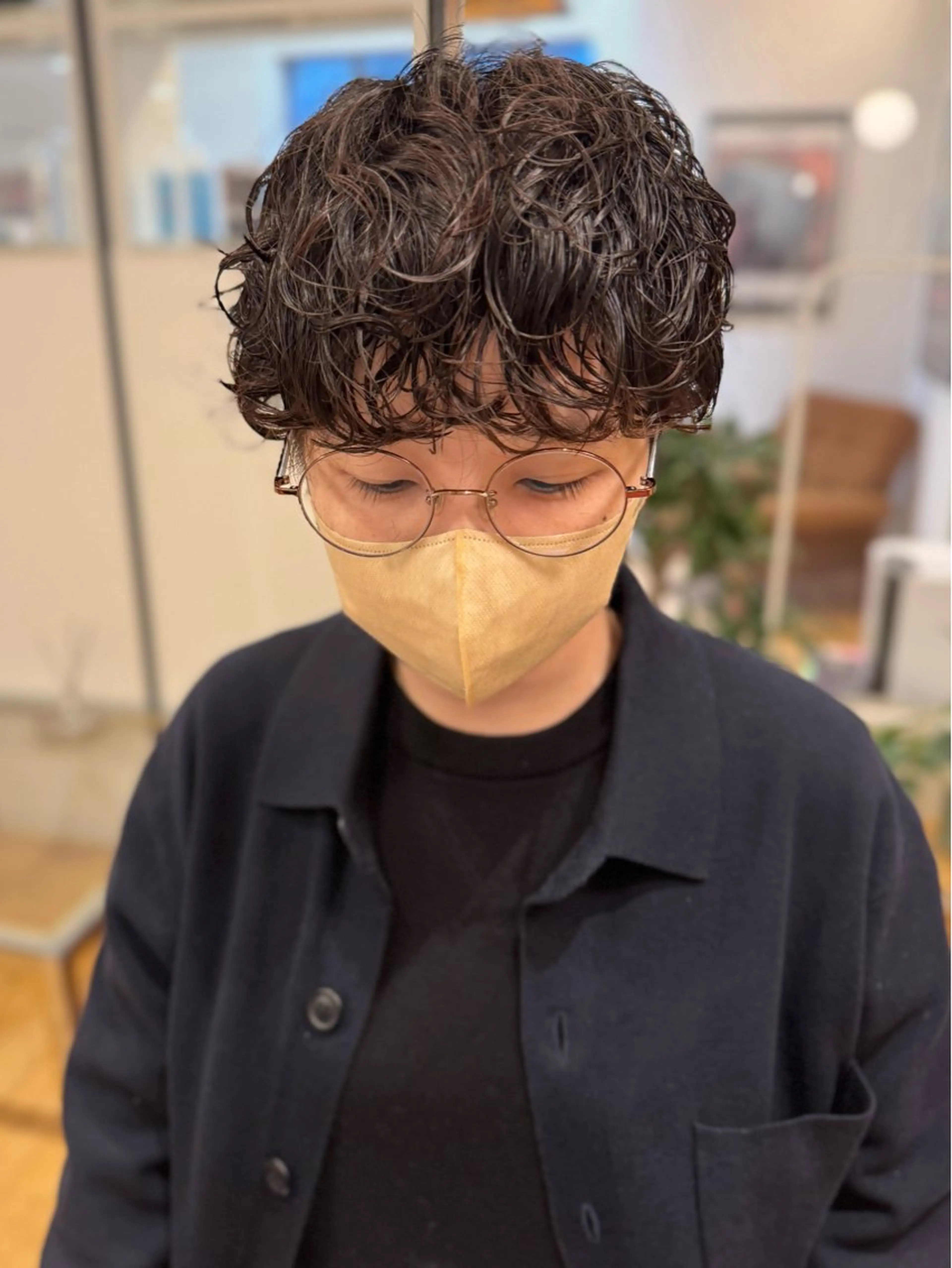 ショート LUAU HAKU所属・REN大阪梅田美容室 ショートパーマ特化のヘアスタイル