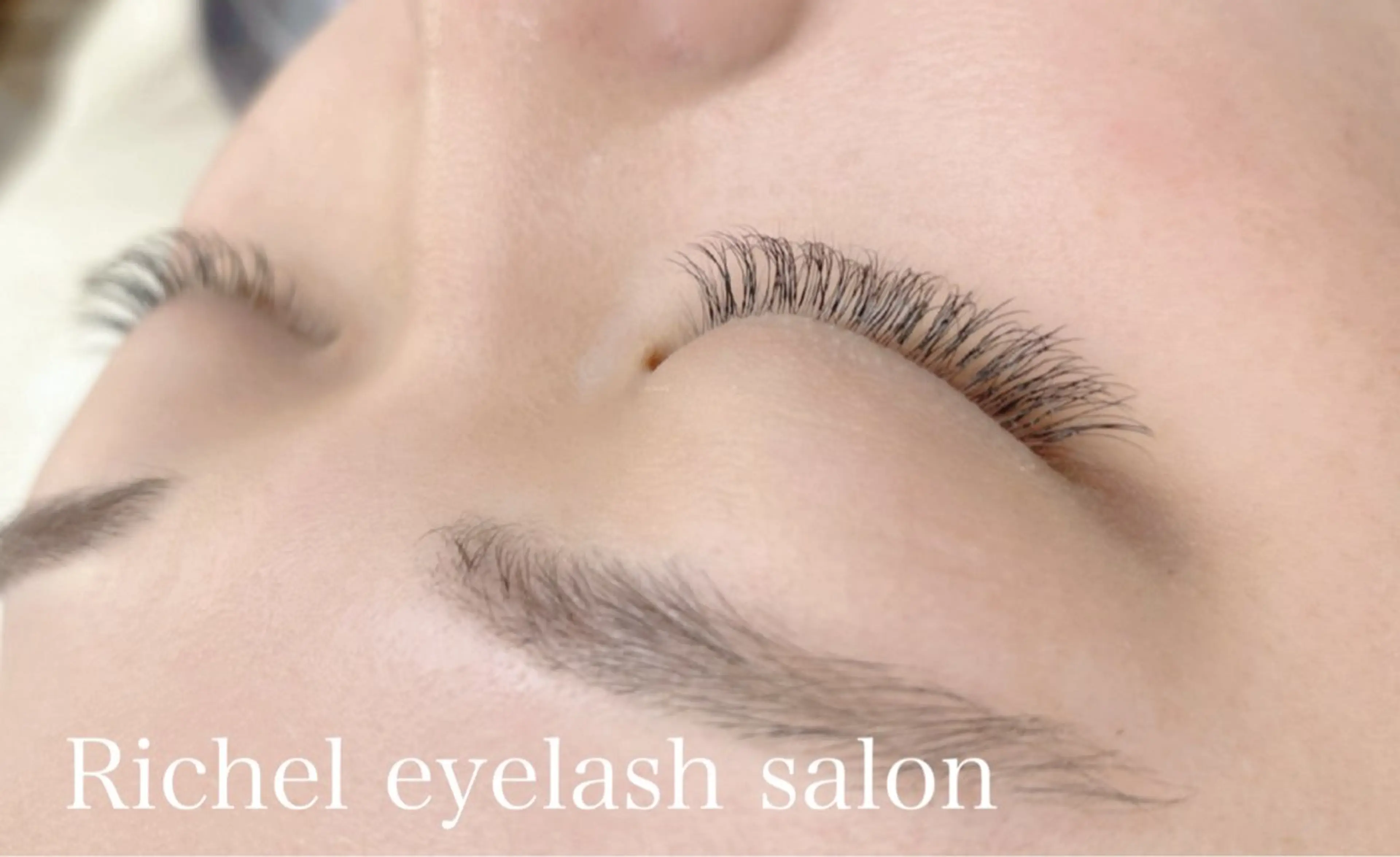 マツエク・マツパ フラットラッシュ Richel所属・Richel常田 歩のマツエク・マツパデザイン