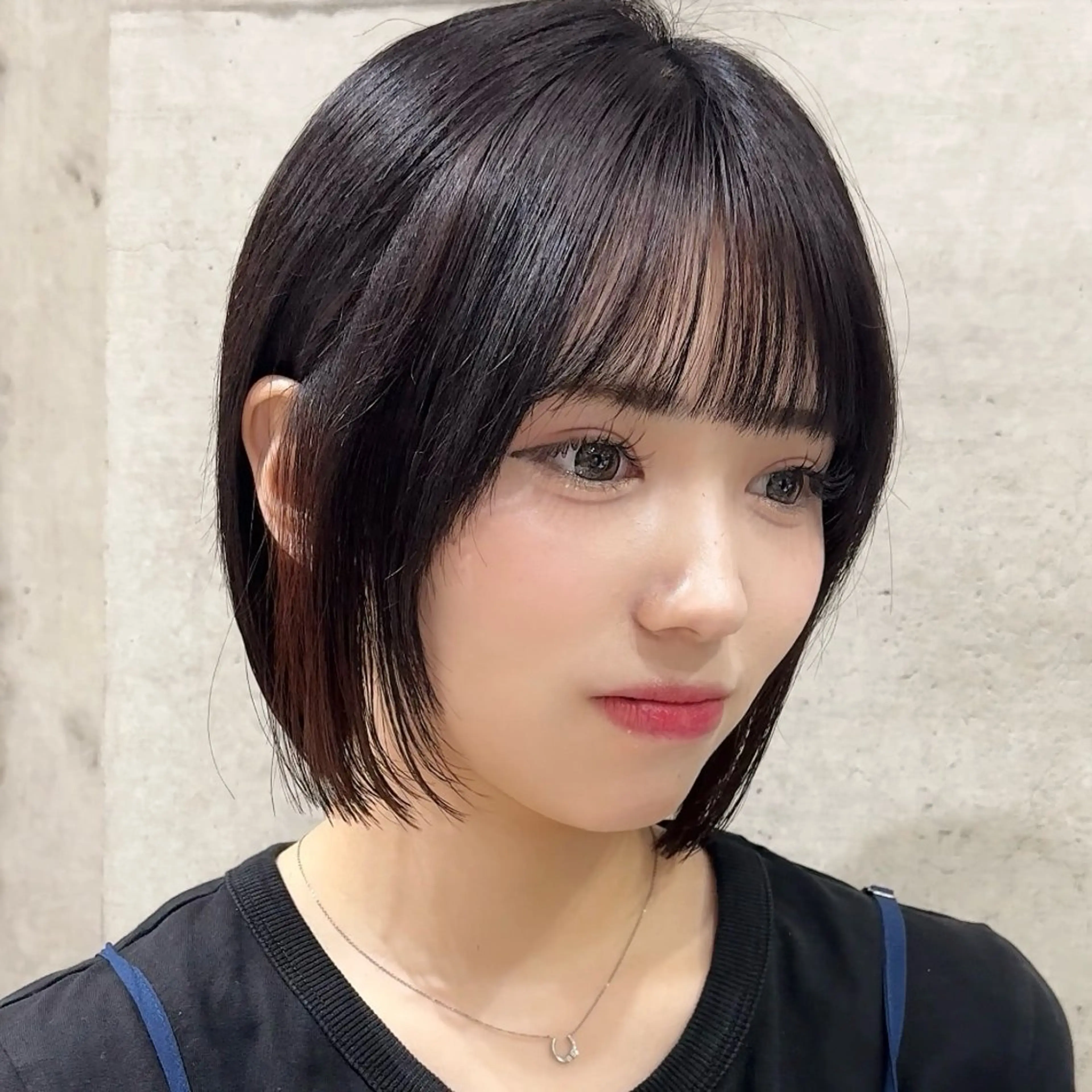 ショート ボブ 髪質改善 似合わせカット 縮毛矯正 カット ヘアカラー トリートメント 💎ボブ/似合わせの 達人/縮毛矯正/畔上のヘアスタイル