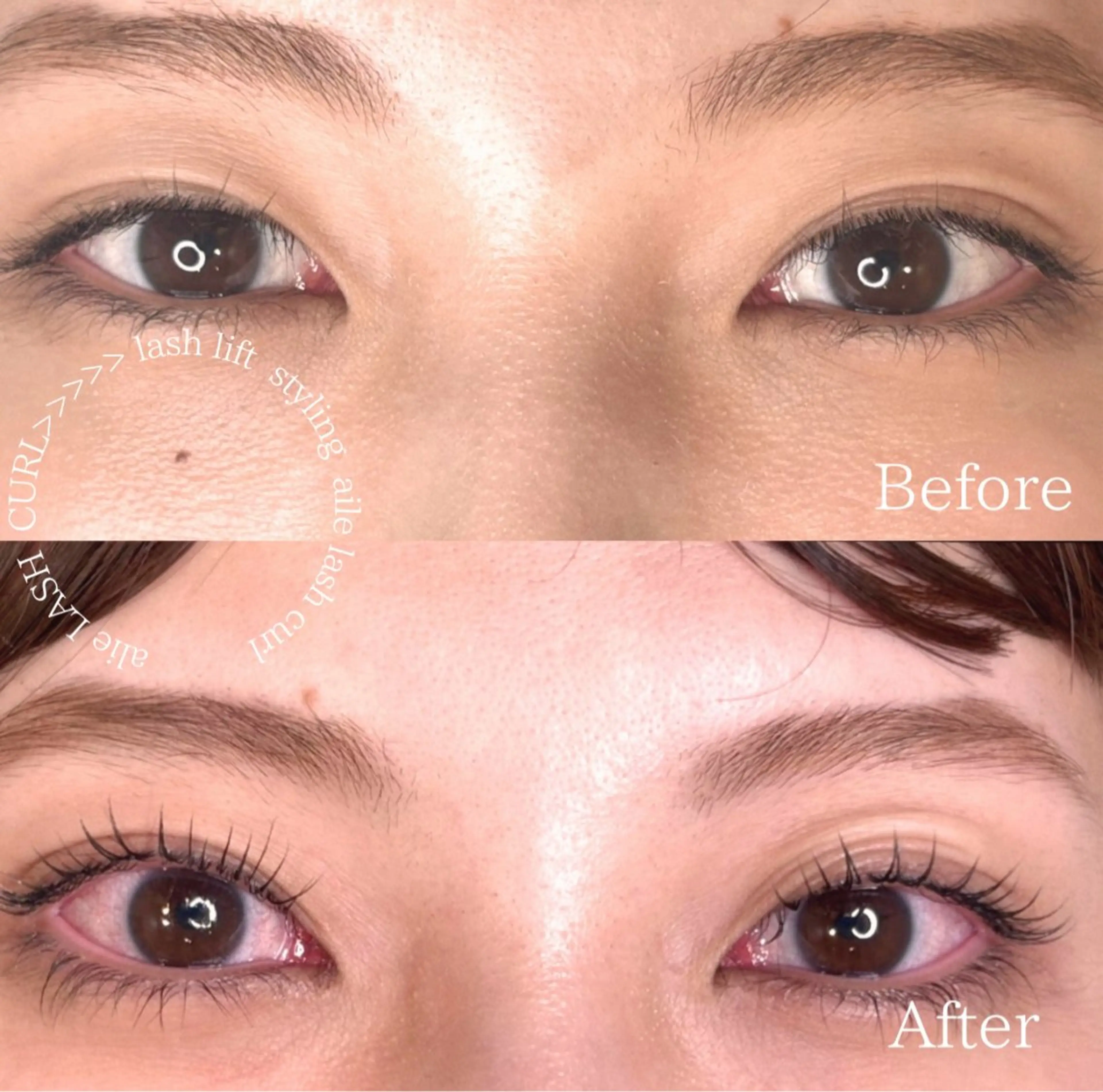 マツエク・マツパ aile lash curlまつ毛パーマ専門店　森ノ宮所属・山﨑 由佳の眉毛・アイブロウイメージ