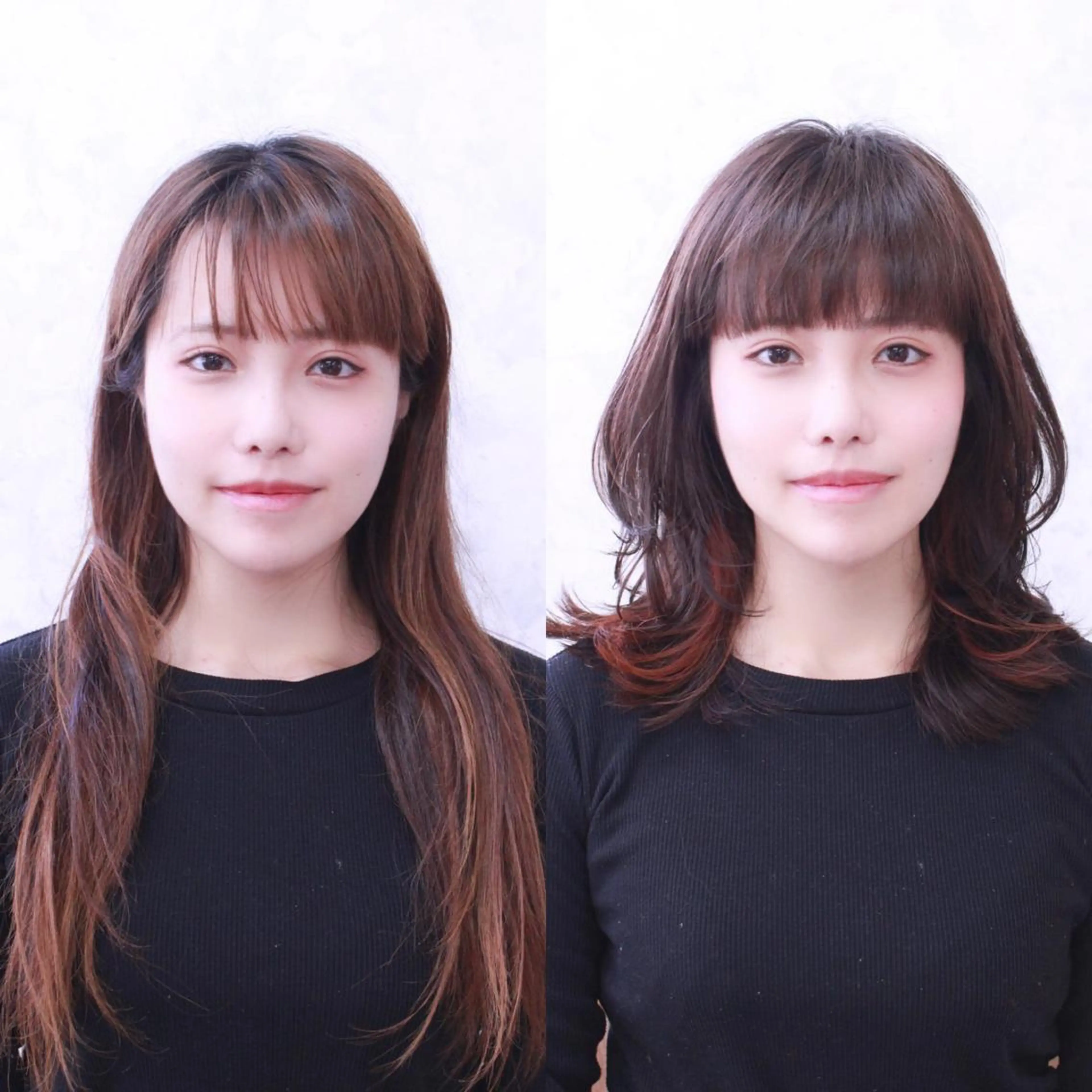 ミディアム カラー 髪質改善のプロ✨りな さんのヘアスタイル