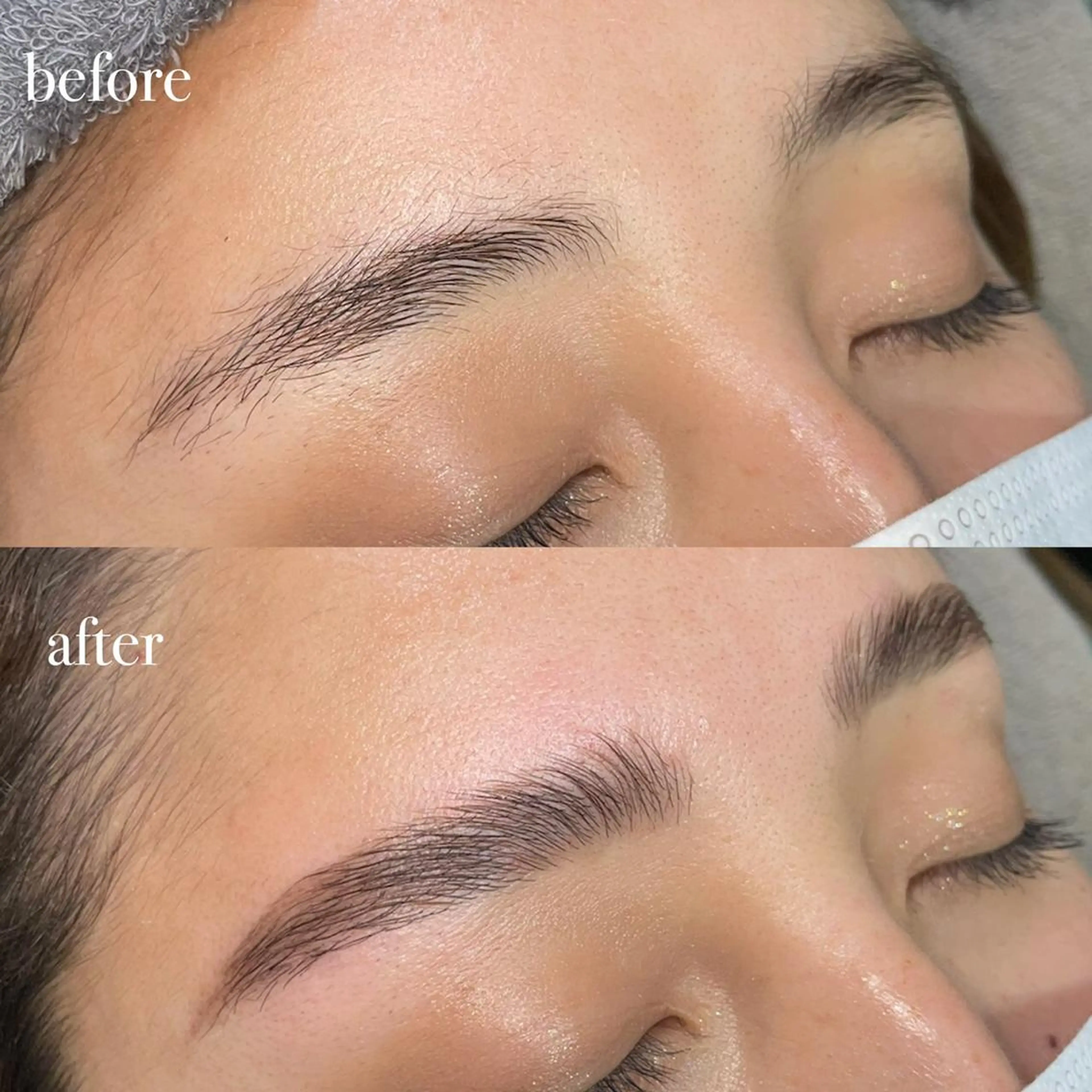 アイブロウ ハリウッドブロウリフト ワックス脱毛 その他(アイブロウ) lilbondir. chiharuのネイルデザイン