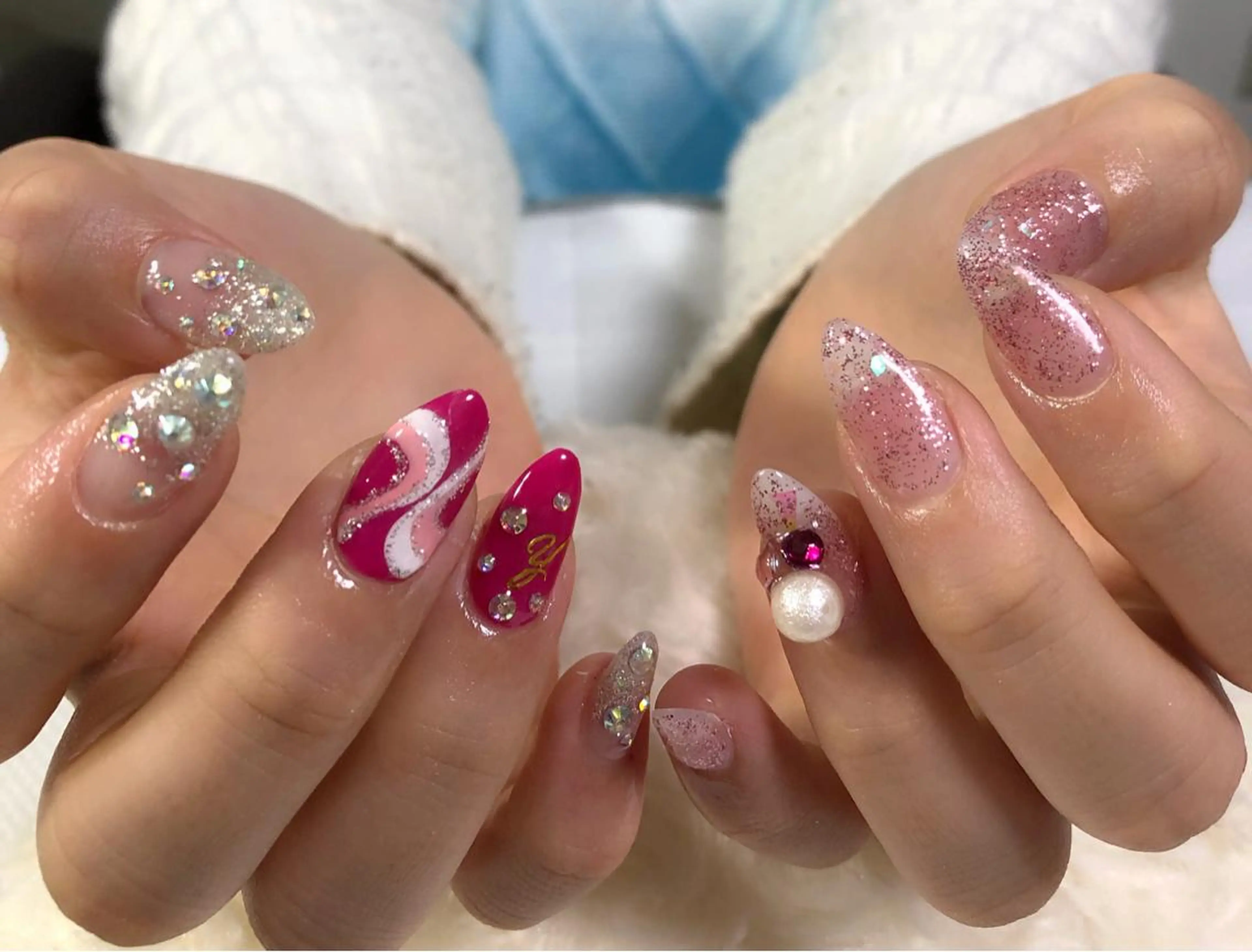 ネイル 中谷 亜佑美のネイルデザイン