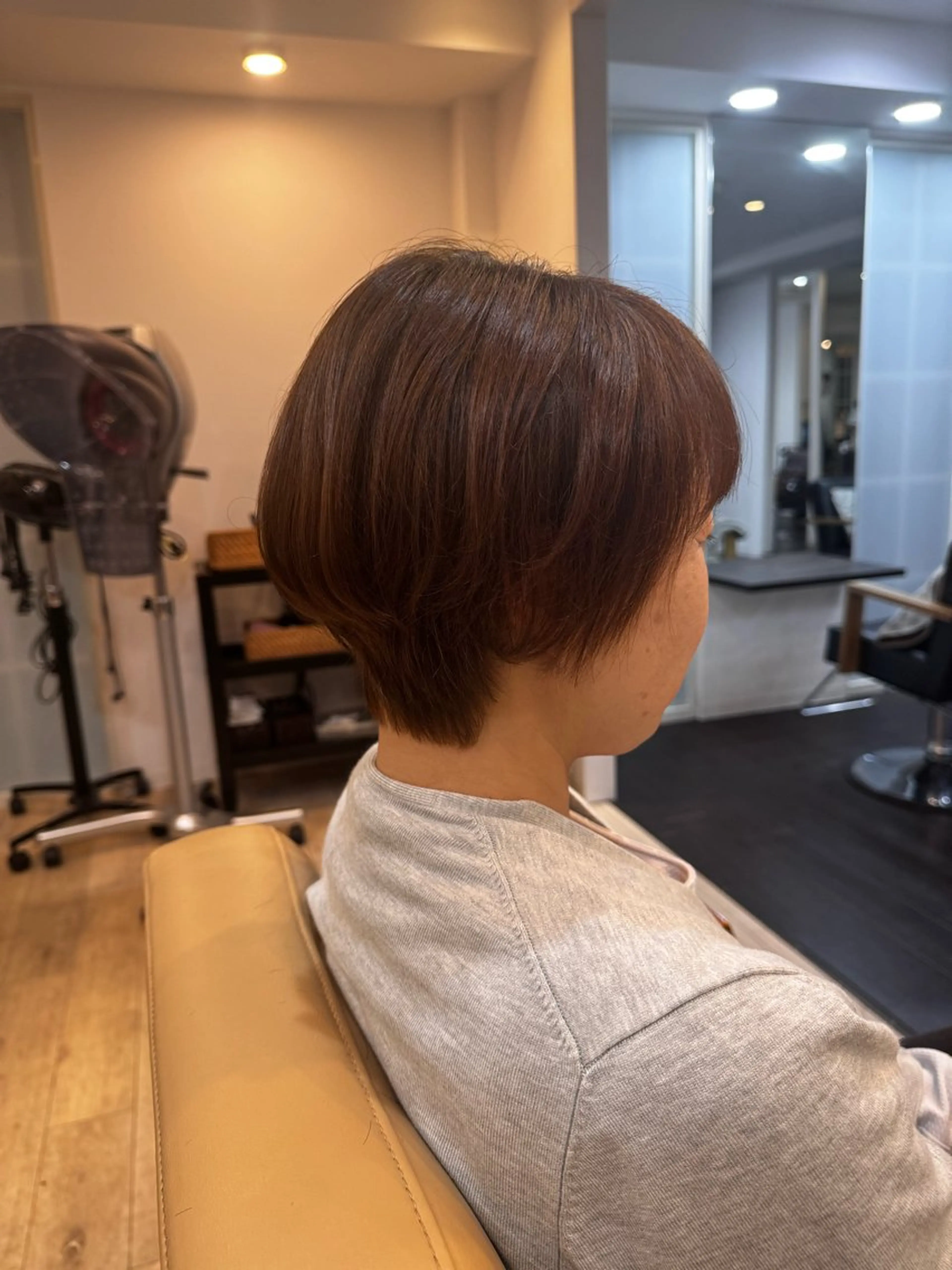 ショート 山下 瑞穂のヘアスタイル