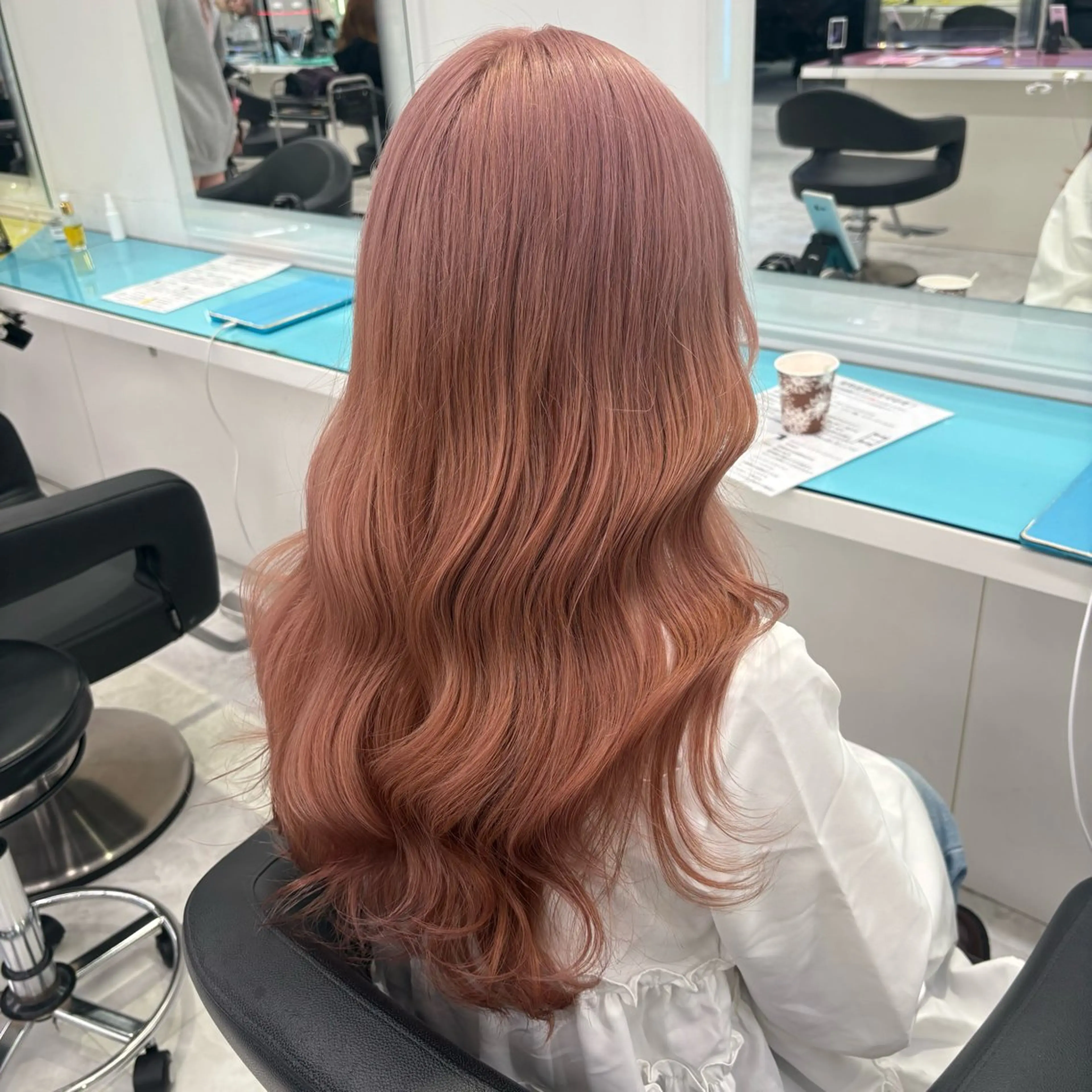 カラー ヘアカラー akari🎀🤍 ガーリーstyleのヘアスタイル