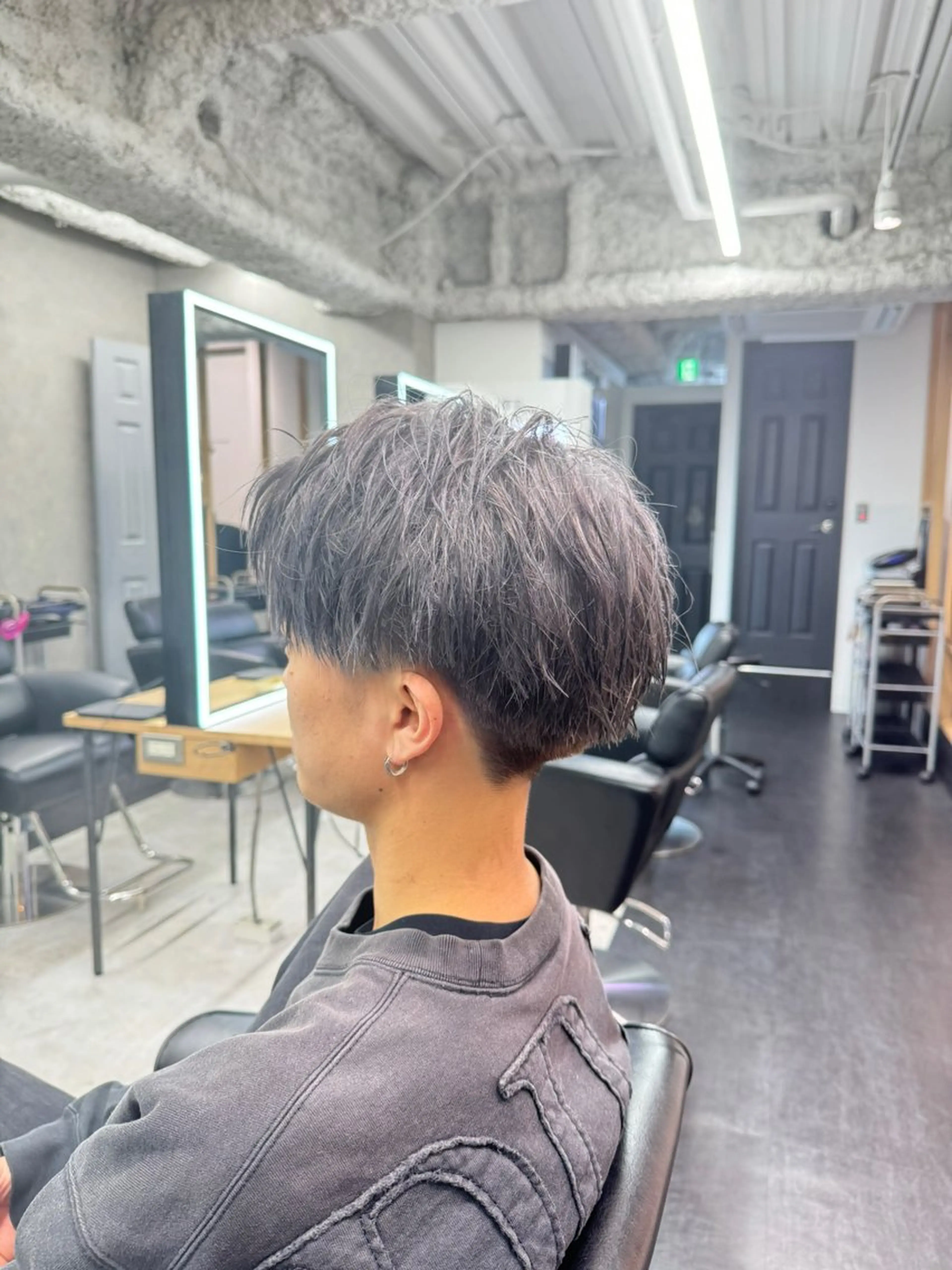 【男性限定！】メンズカット、マイクロバブルシャンプーの写真