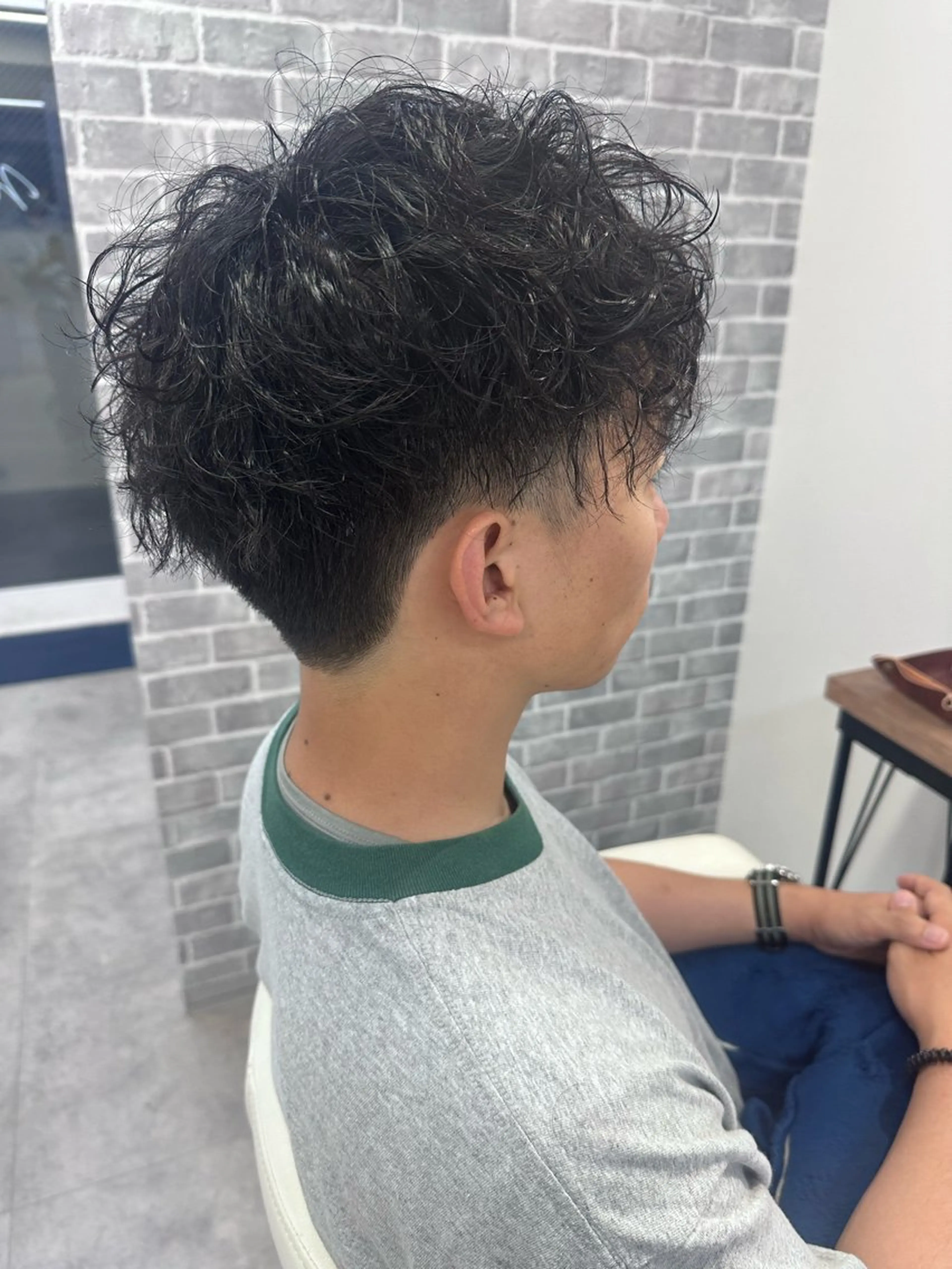 メンズ カット パーマ トリートメント Noy所属・Noyヨシモト ヒロトのヘアスタイル