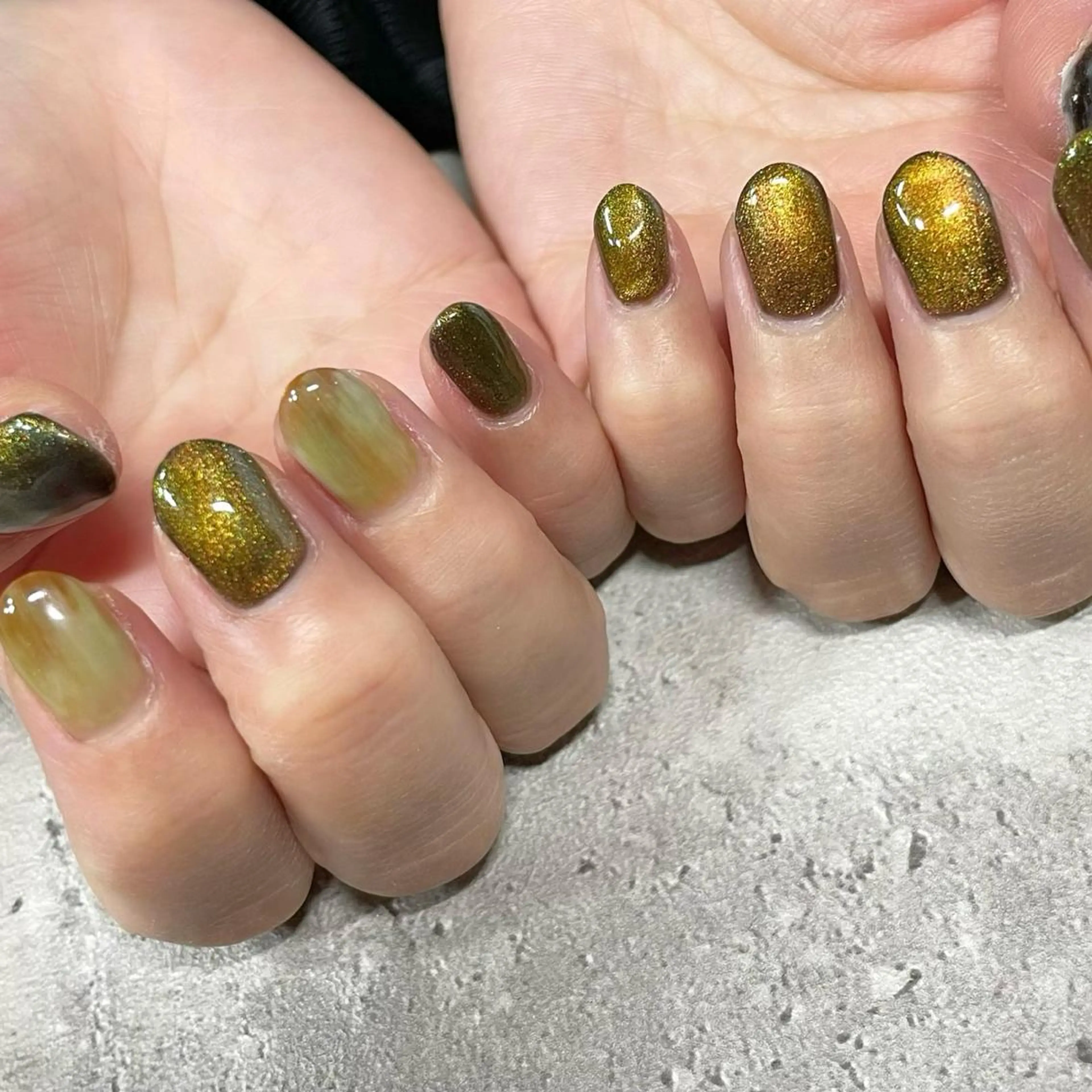 ネイル ジェルネイル 東 千夏のネイルデザイン