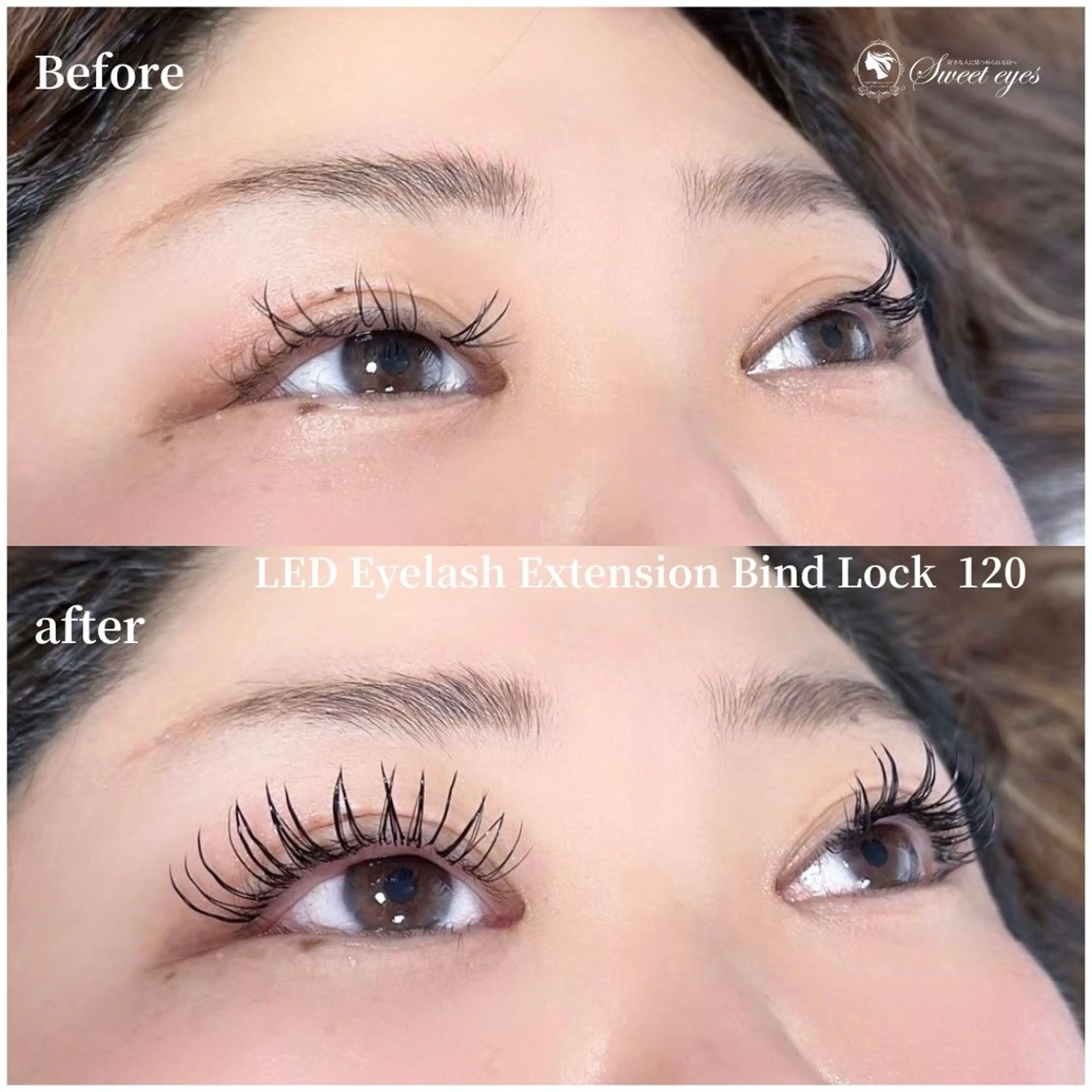 マツエク・マツパ バインドロック マツエク Sweeteyes 金山店のマツエク・マツパデザイン