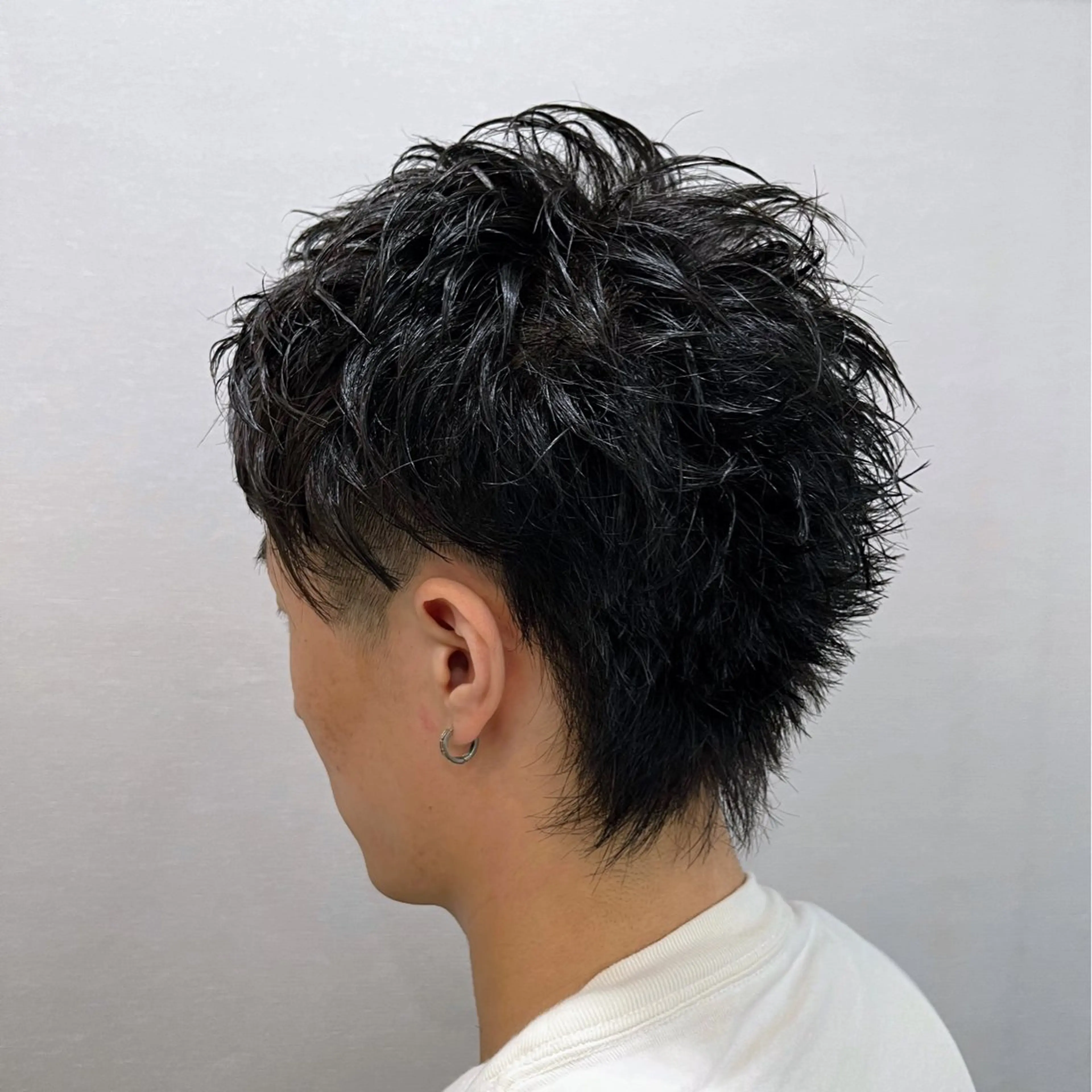 メンズ 押上/ショート・ボブ /パーマ/山口卓朗のヘアスタイル