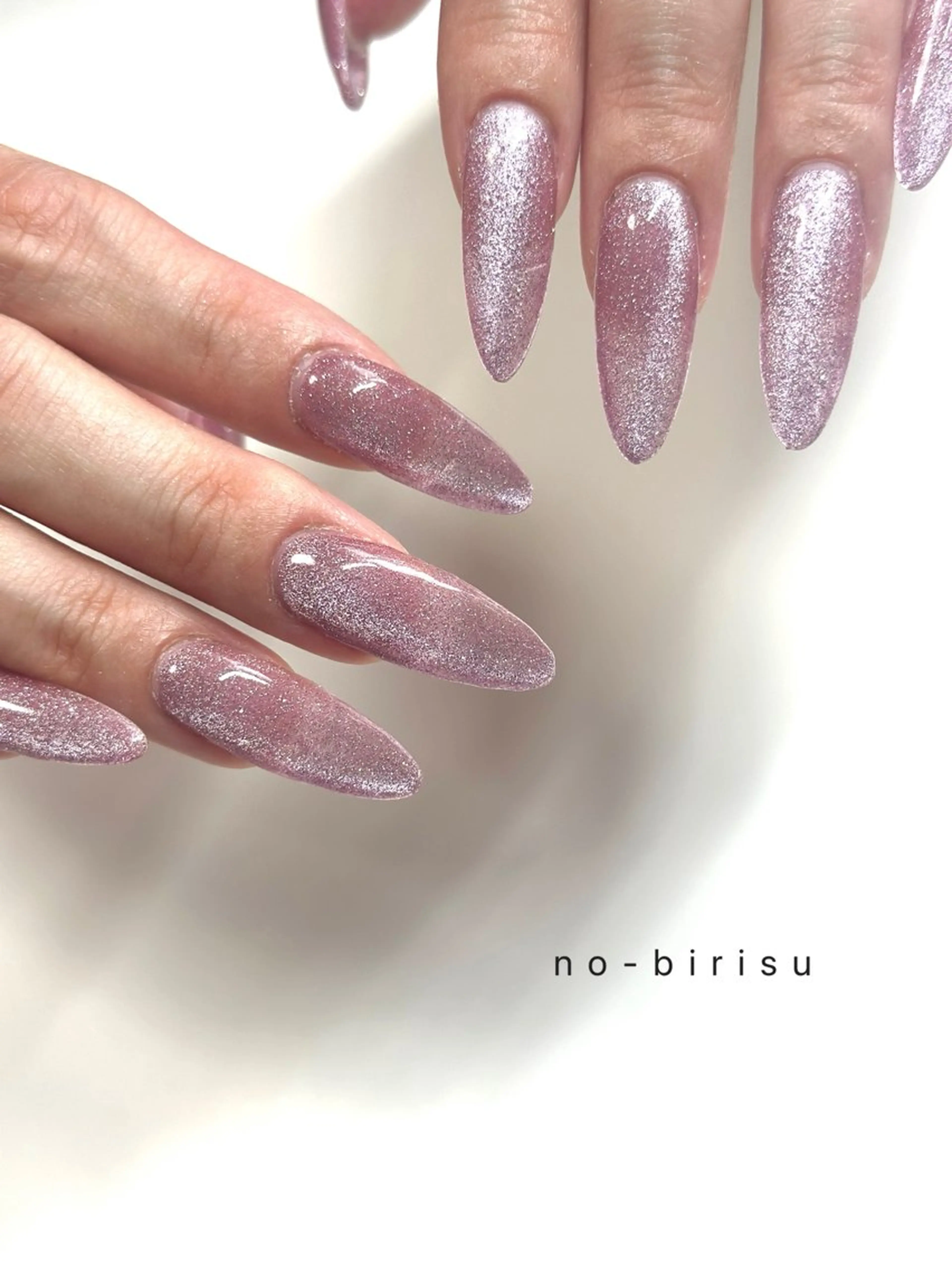 ネイル マグネットネイル ハンドネイル no-birisu nailのネイルデザイン