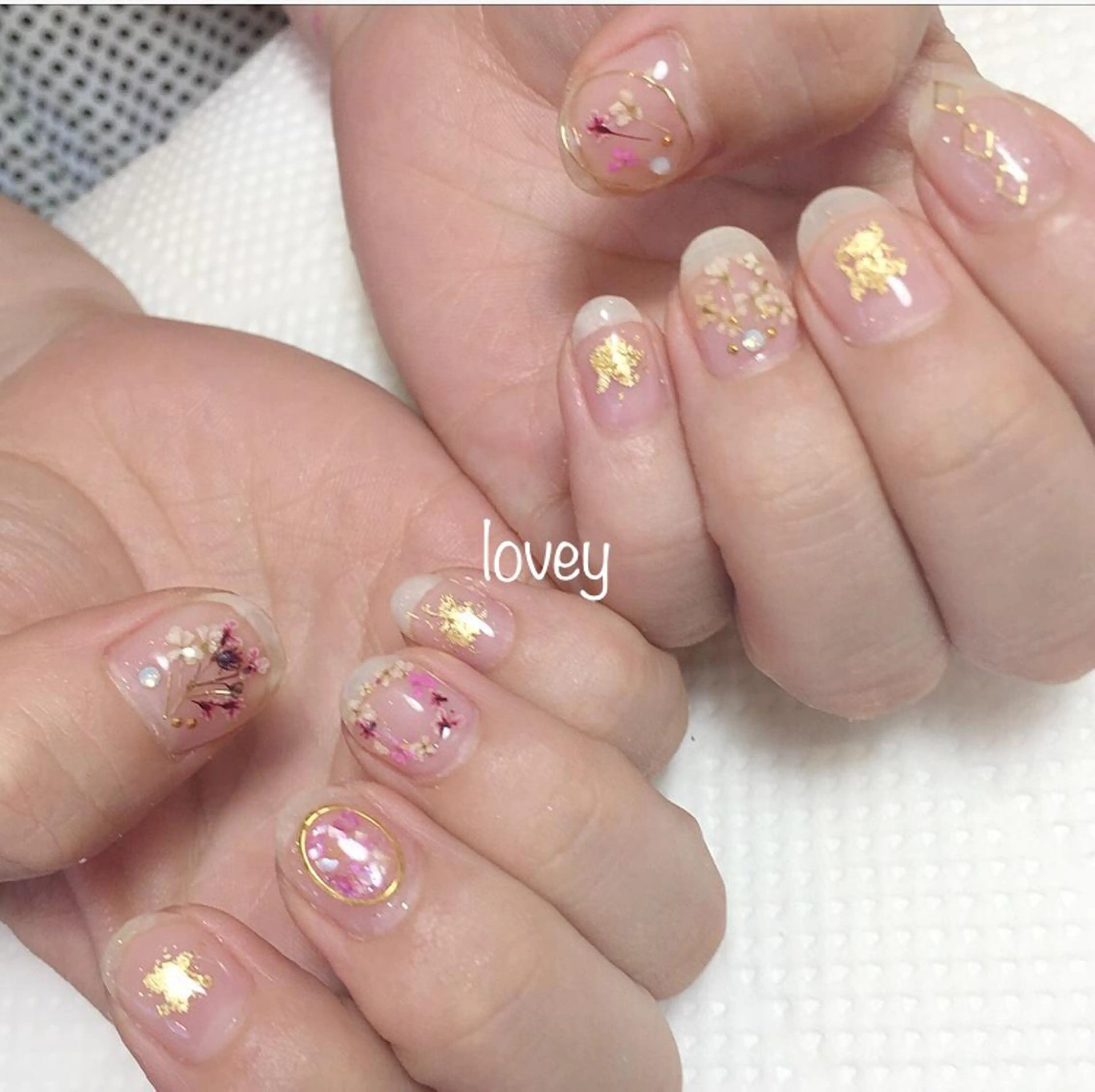 ネイル プライベートサロン loveyのネイルデザイン