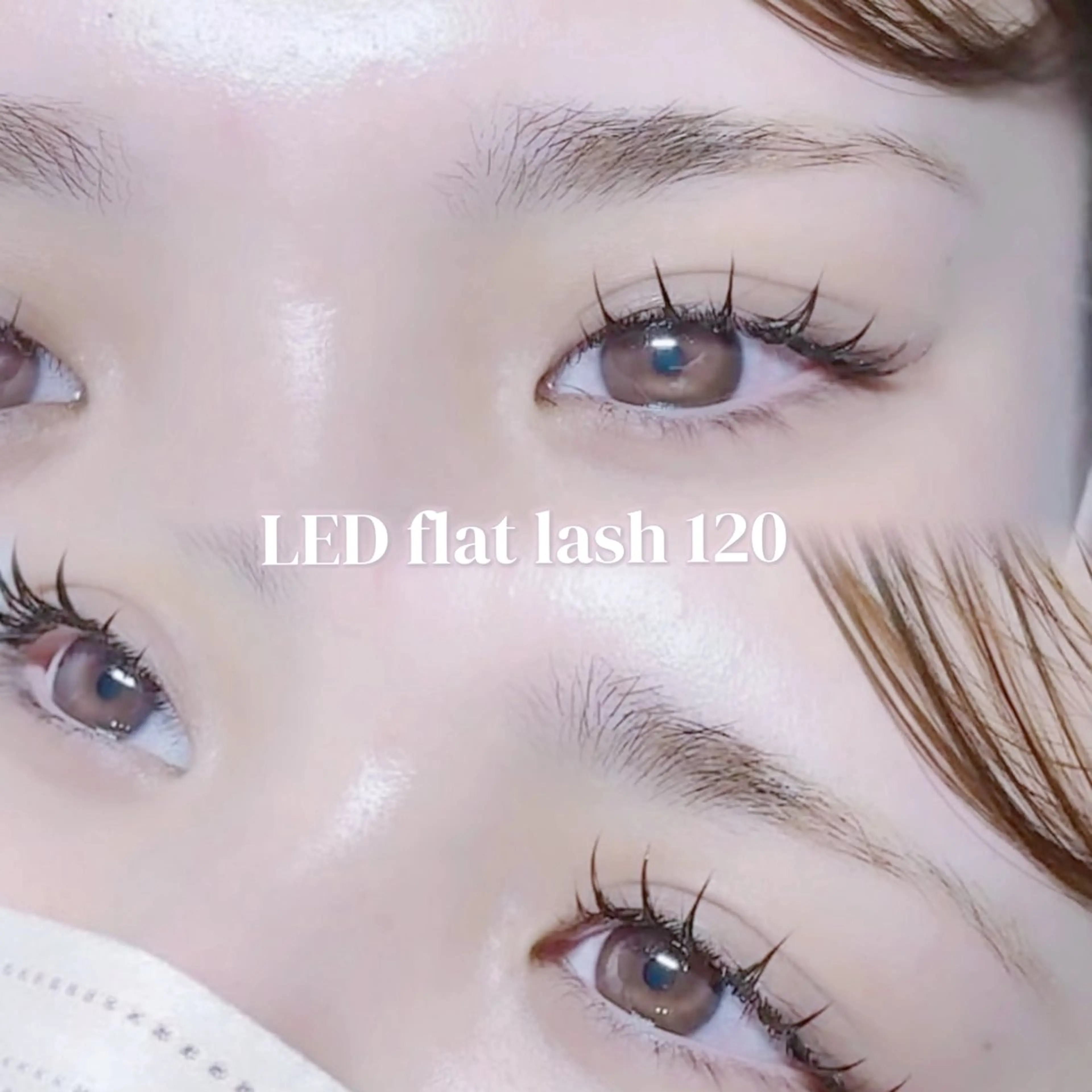 ྀི LED Flatlash 80本♡コーティング付  ྀི（オフありの場合ご連絡ください）の写真