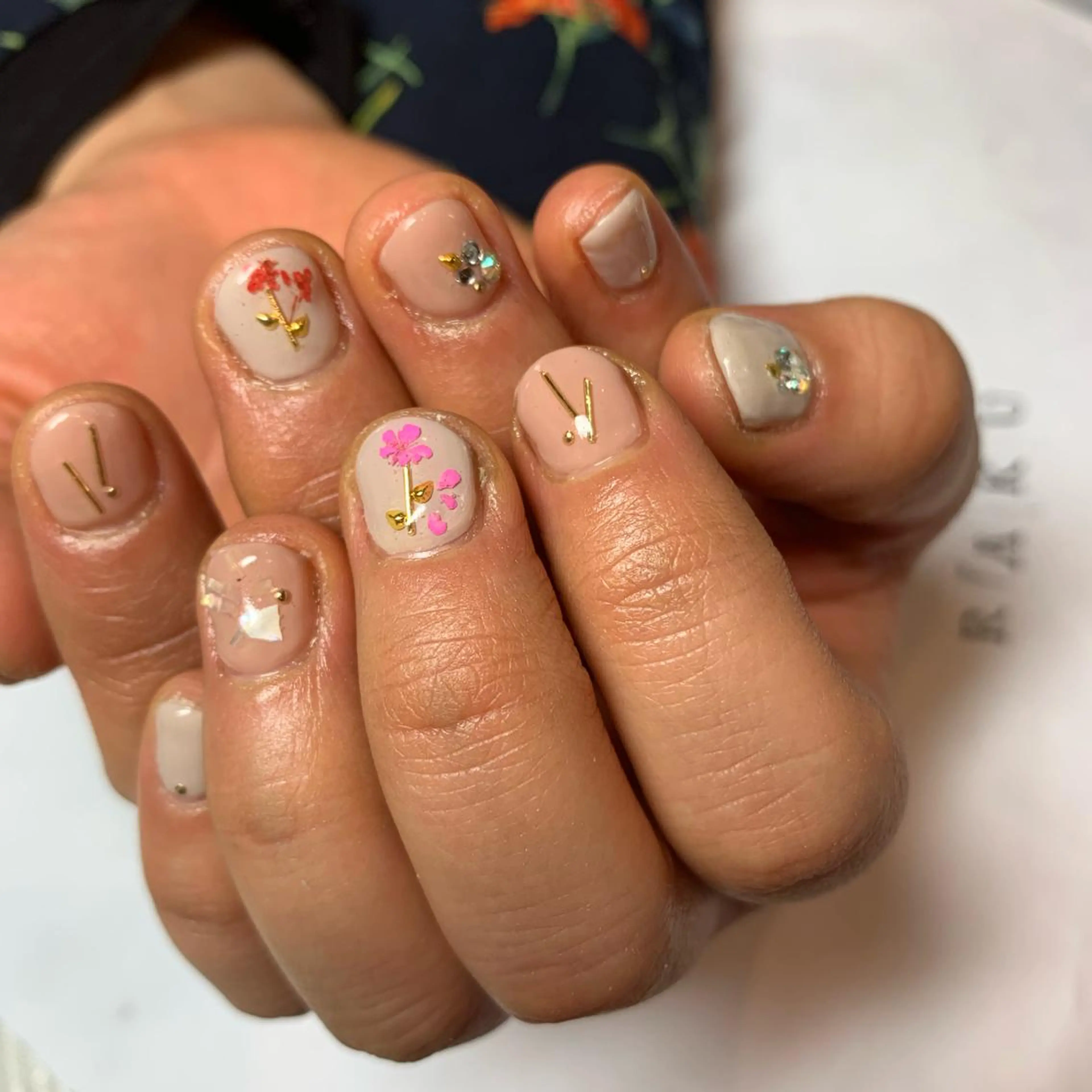 ネイル 駒月 明日香のネイルデザイン