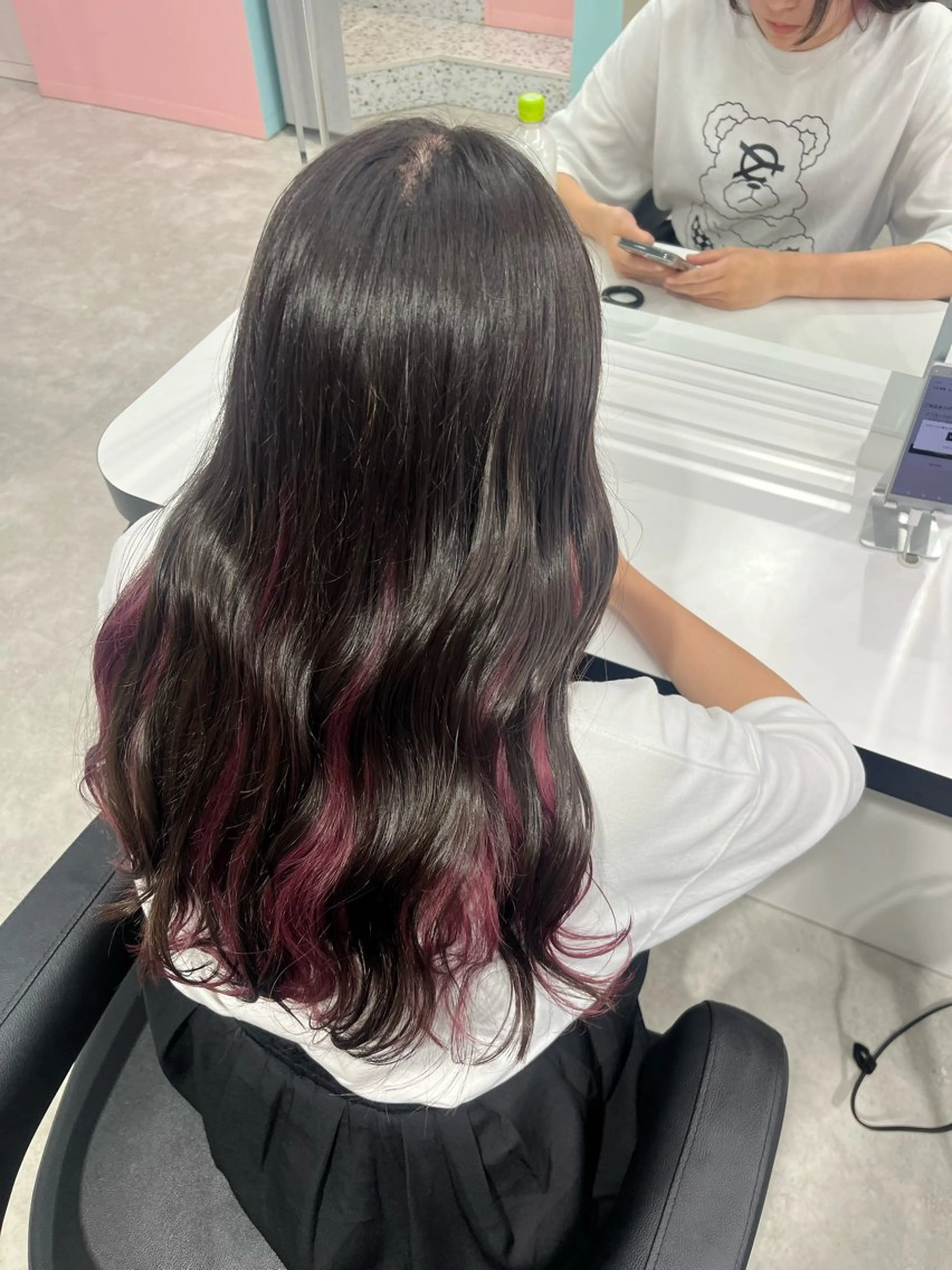 ロング カラー みう/仙台/暖色/ 艶髪/顔周りカット/のヘアスタイル