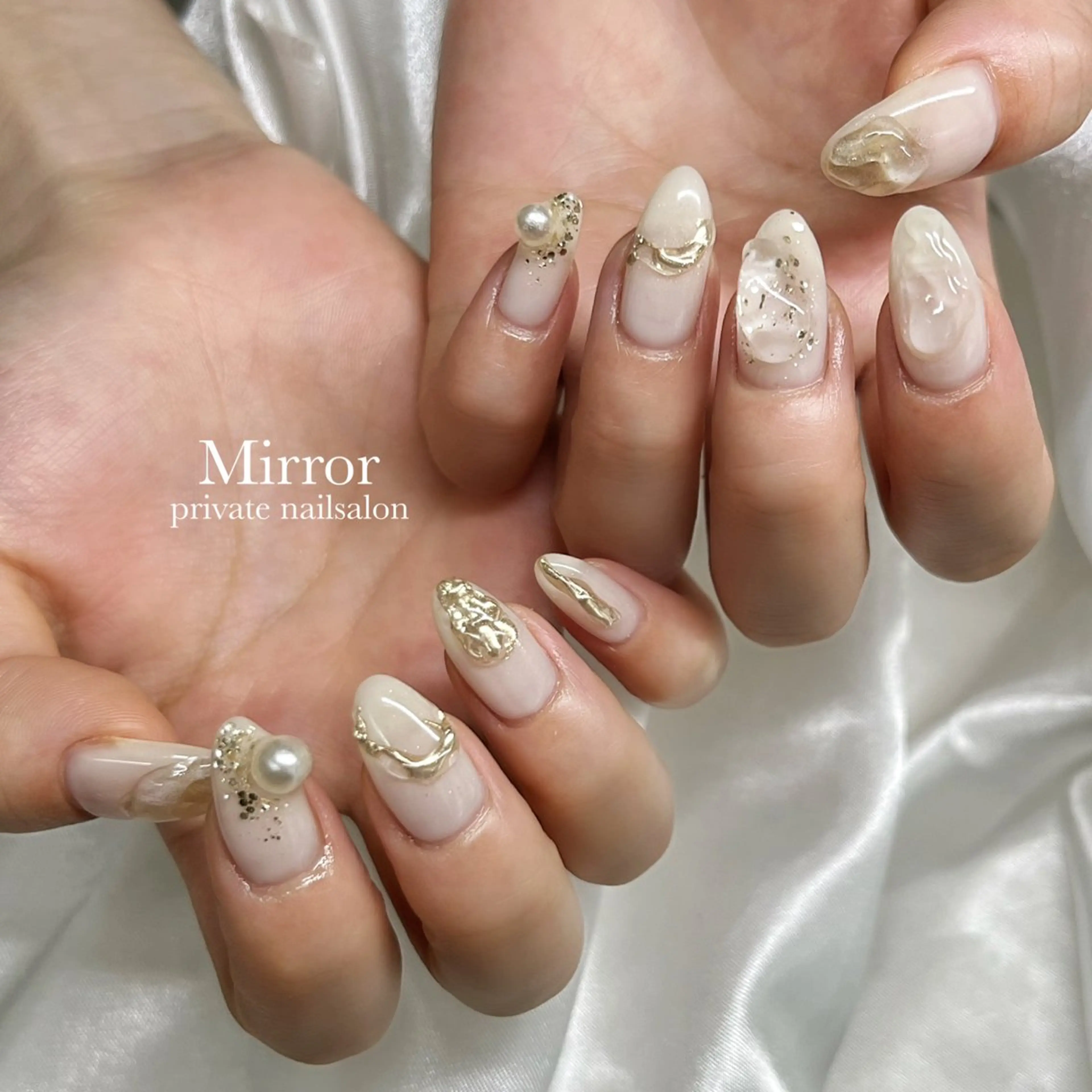 ネイル ハンドネイル nailsalon Mirrorのネイルデザイン