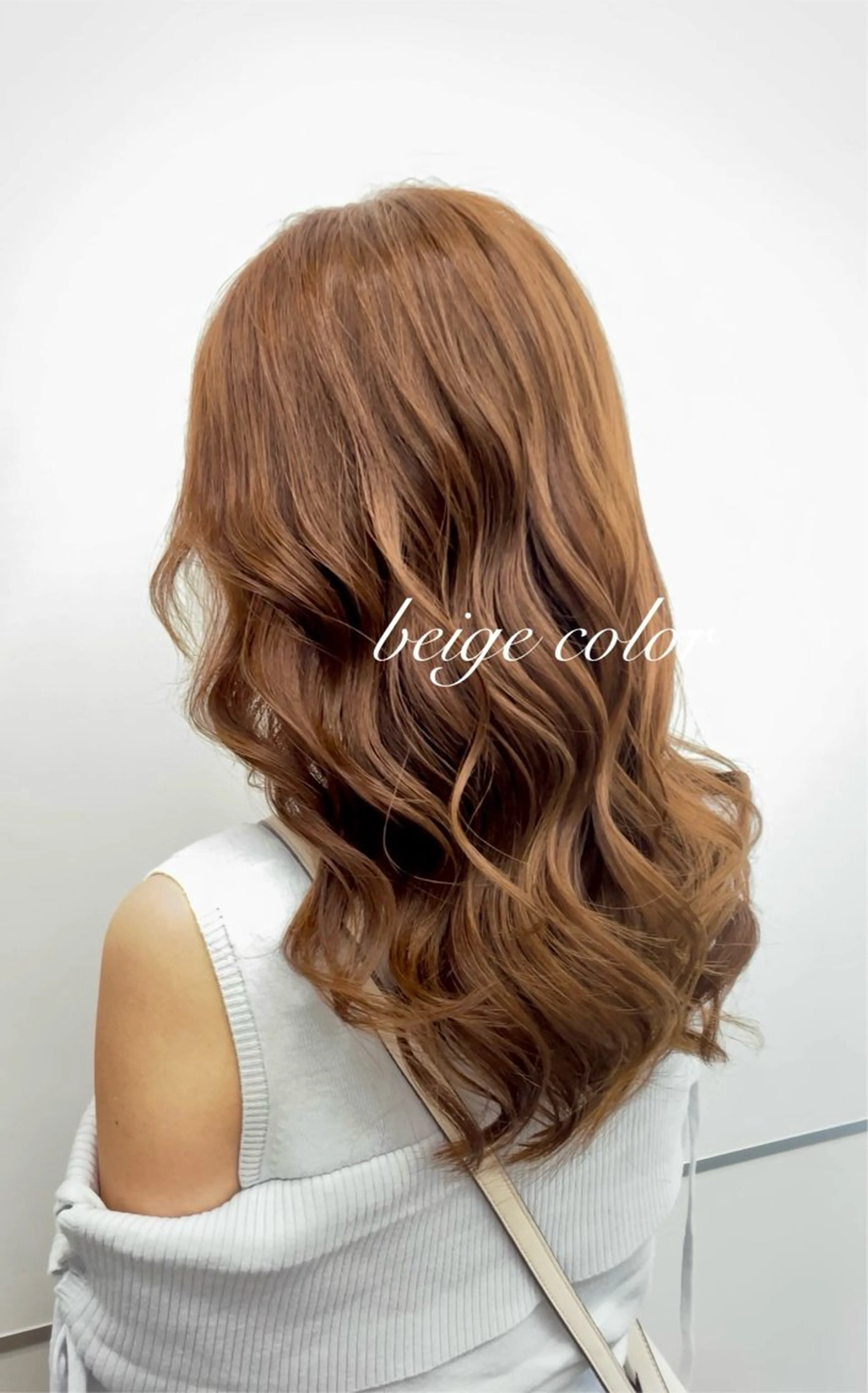 セミロング カラー カット ヘアカラー トリートメント 💗艶×髪改善カラー 特化💗AYAKIのヘアスタイル